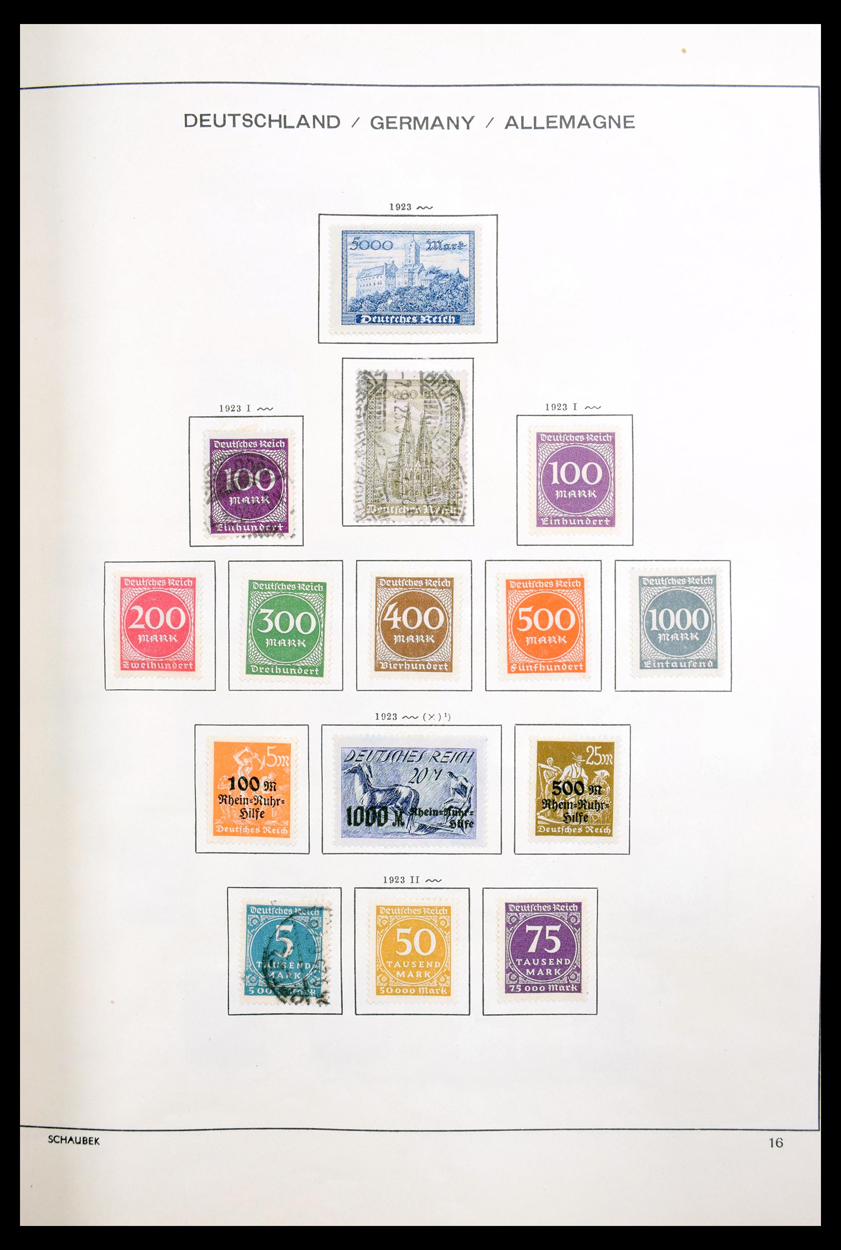 30340 044 - 30340 Germany 1868-1980.