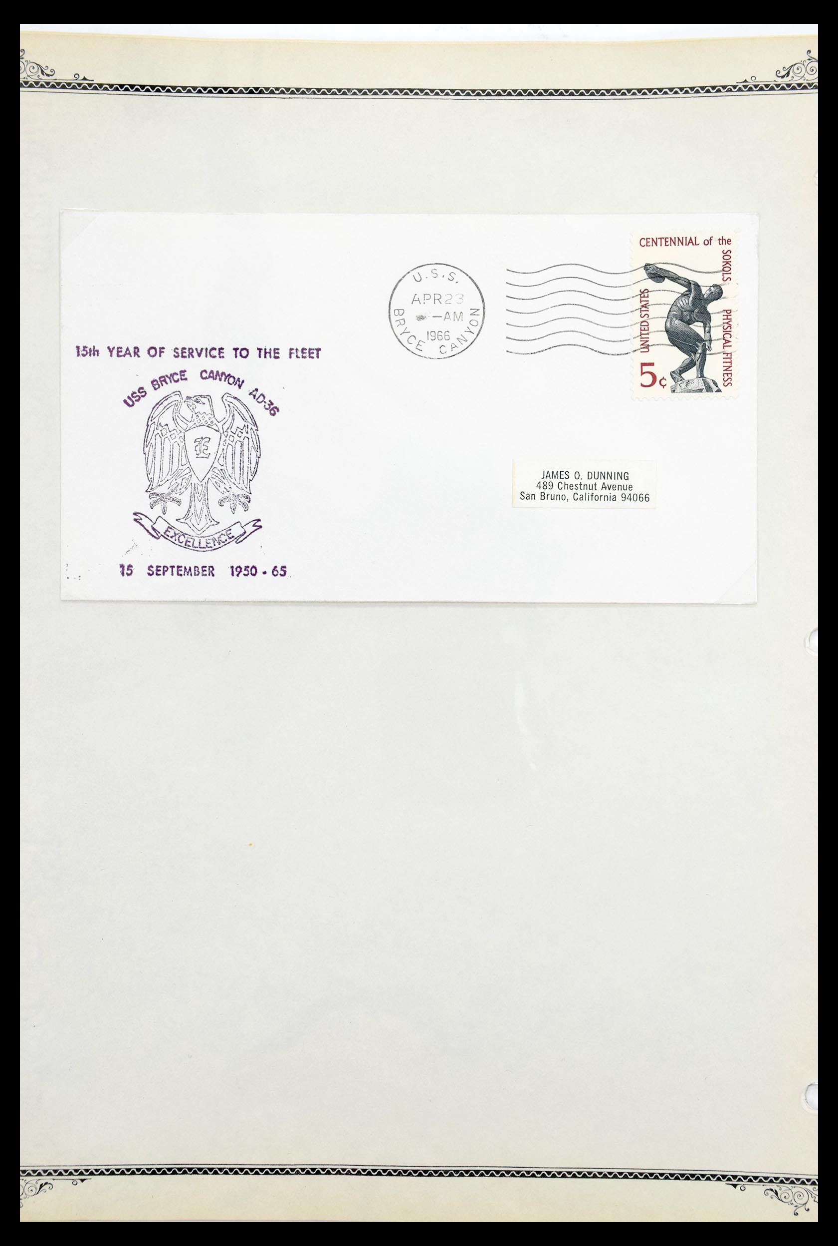 30341 012 - 30341 USA naval cover collection 1930-1970.