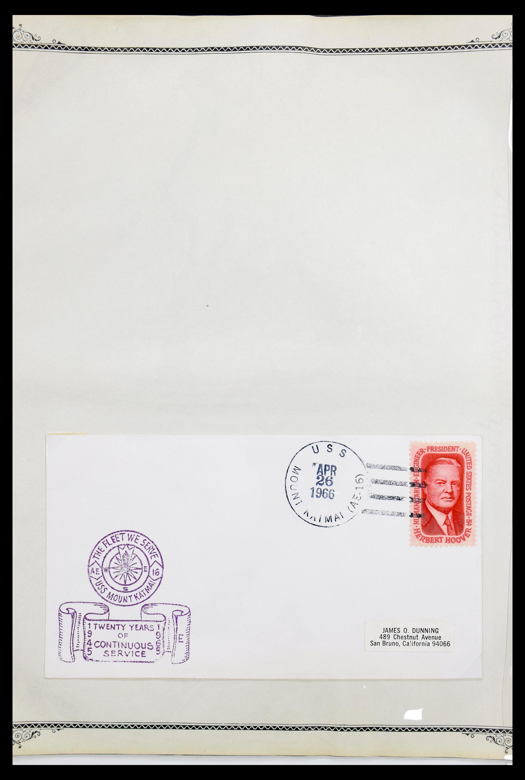 30341 017 - 30341 USA scheepspost brieven 1930-1970.