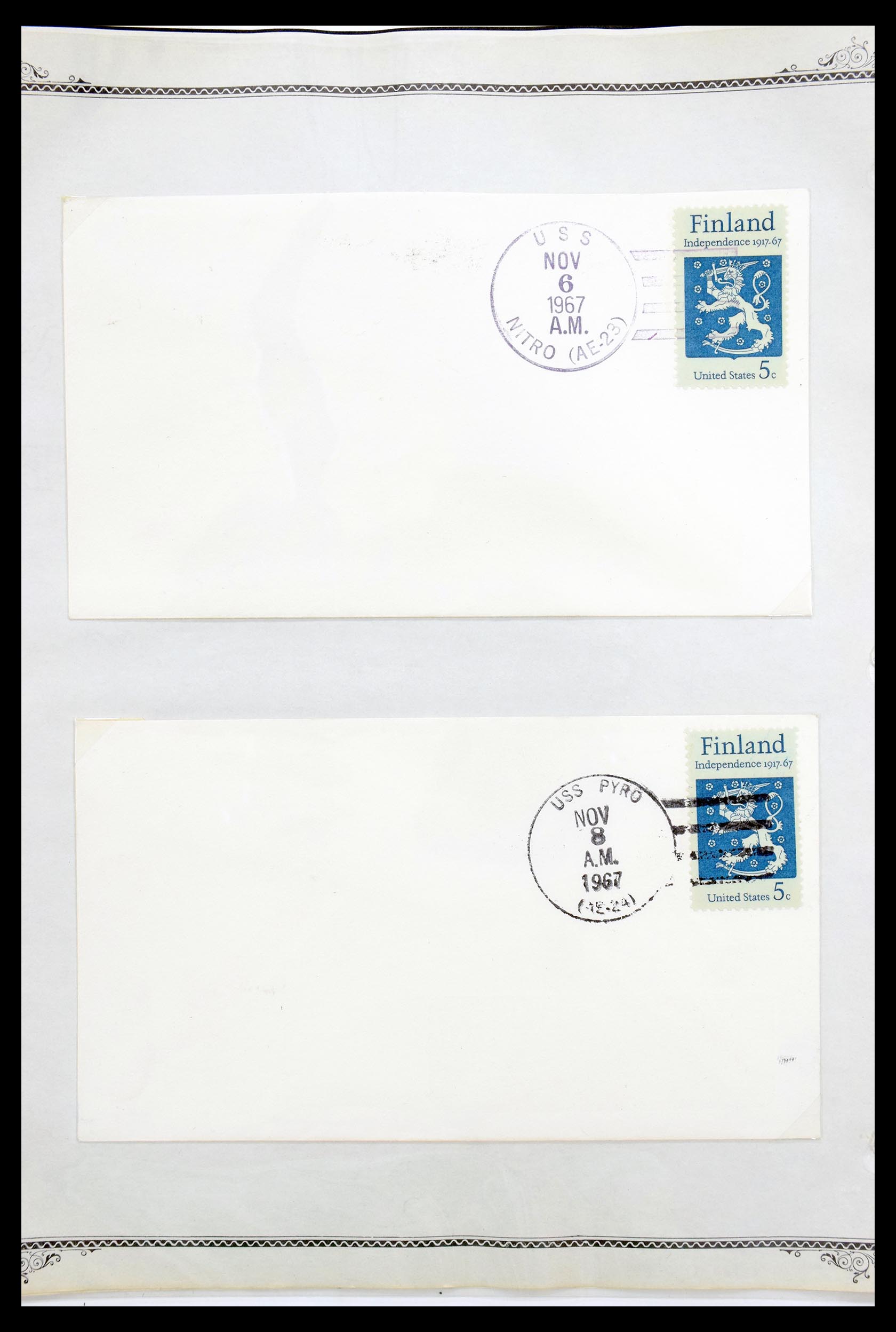 30341 021 - 30341 USA naval cover collection 1930-1970.