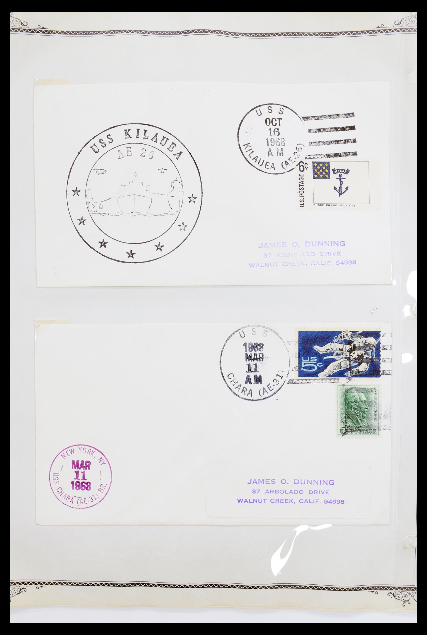 30341 023 - 30341 USA scheepspost brieven 1930-1970.