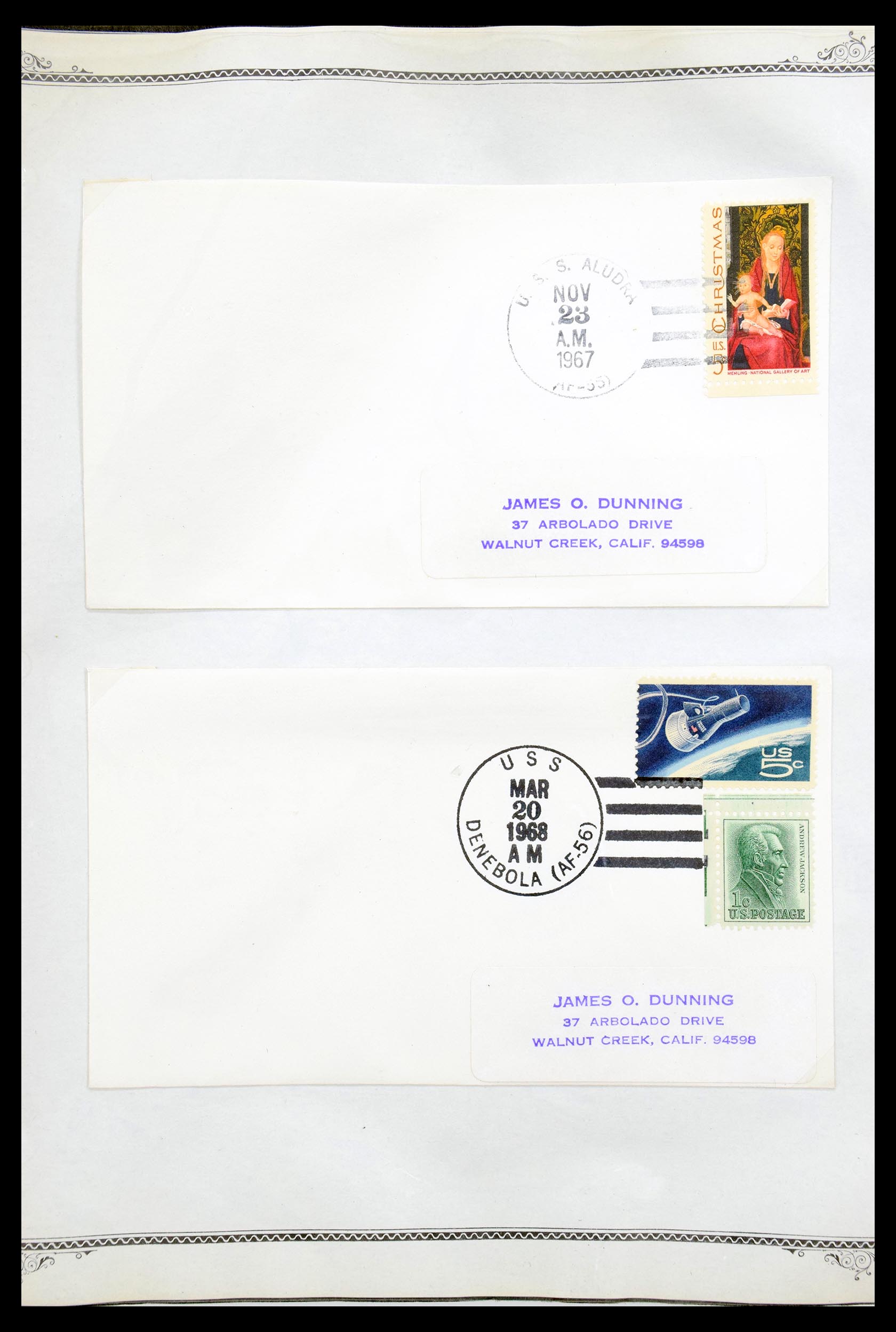 30341 028 - 30341 USA scheepspost brieven 1930-1970.