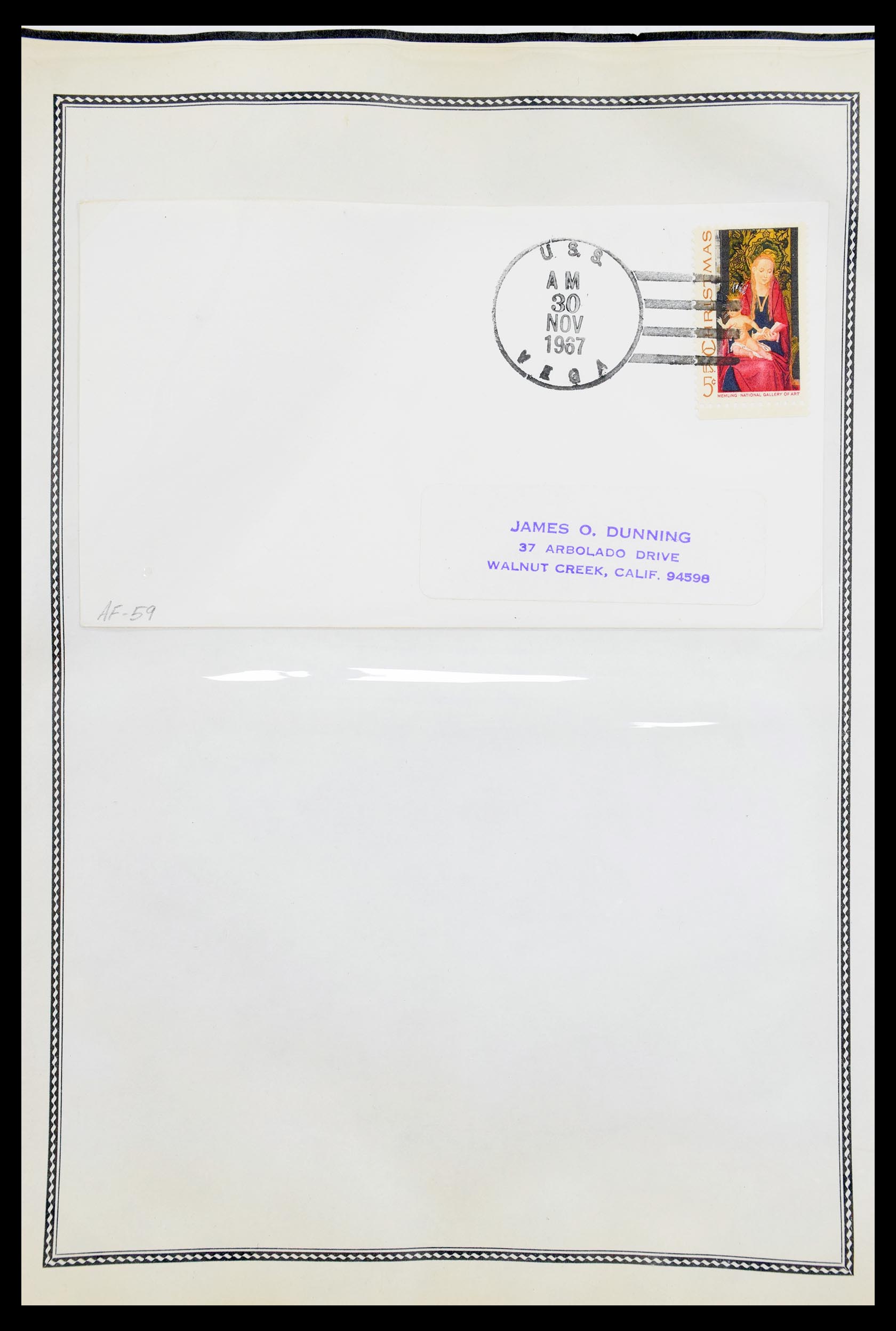 30341 030 - 30341 USA scheepspost brieven 1930-1970.