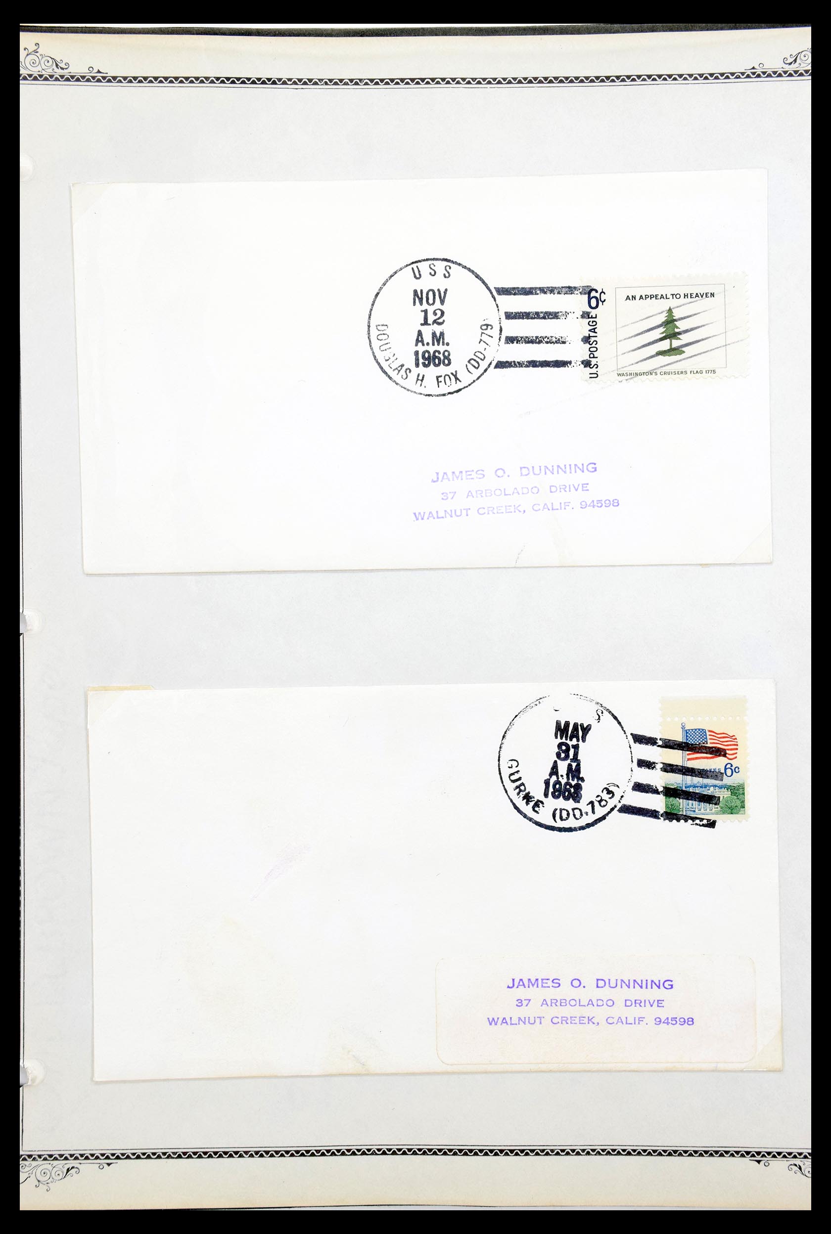 30341 041 - 30341 USA naval cover collection 1930-1970.