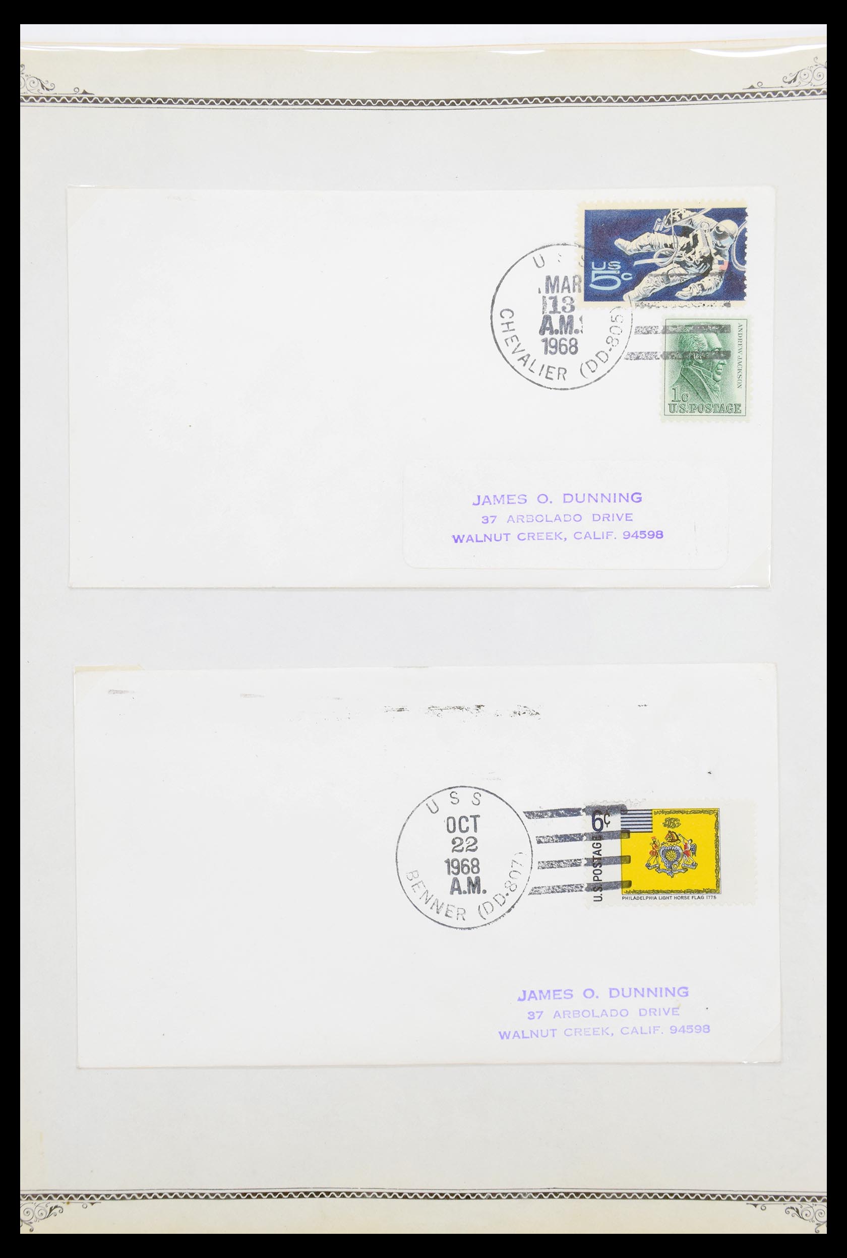 30341 048 - 30341 USA scheepspost brieven 1930-1970.