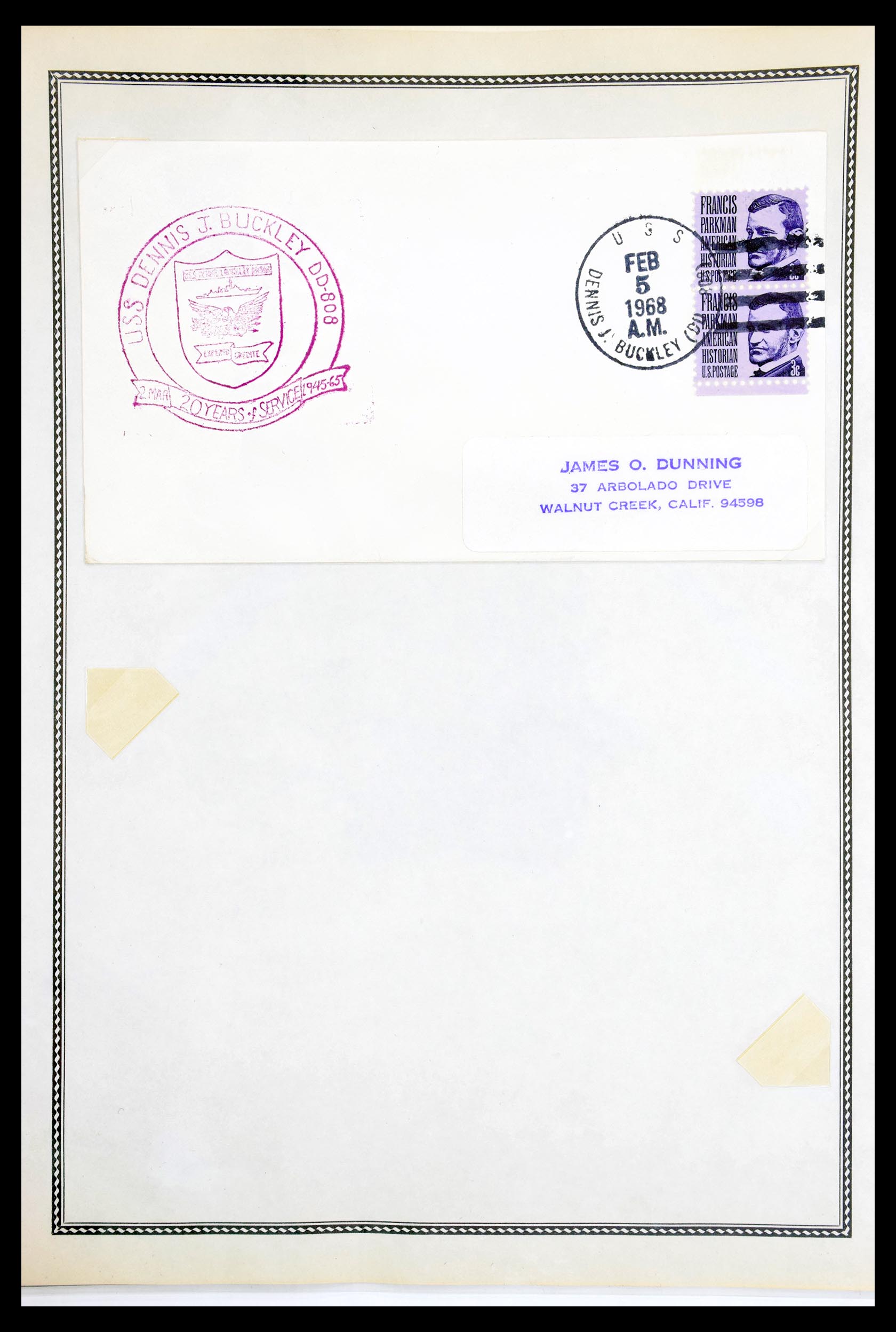 30341 050 - 30341 USA scheepspost brieven 1930-1970.