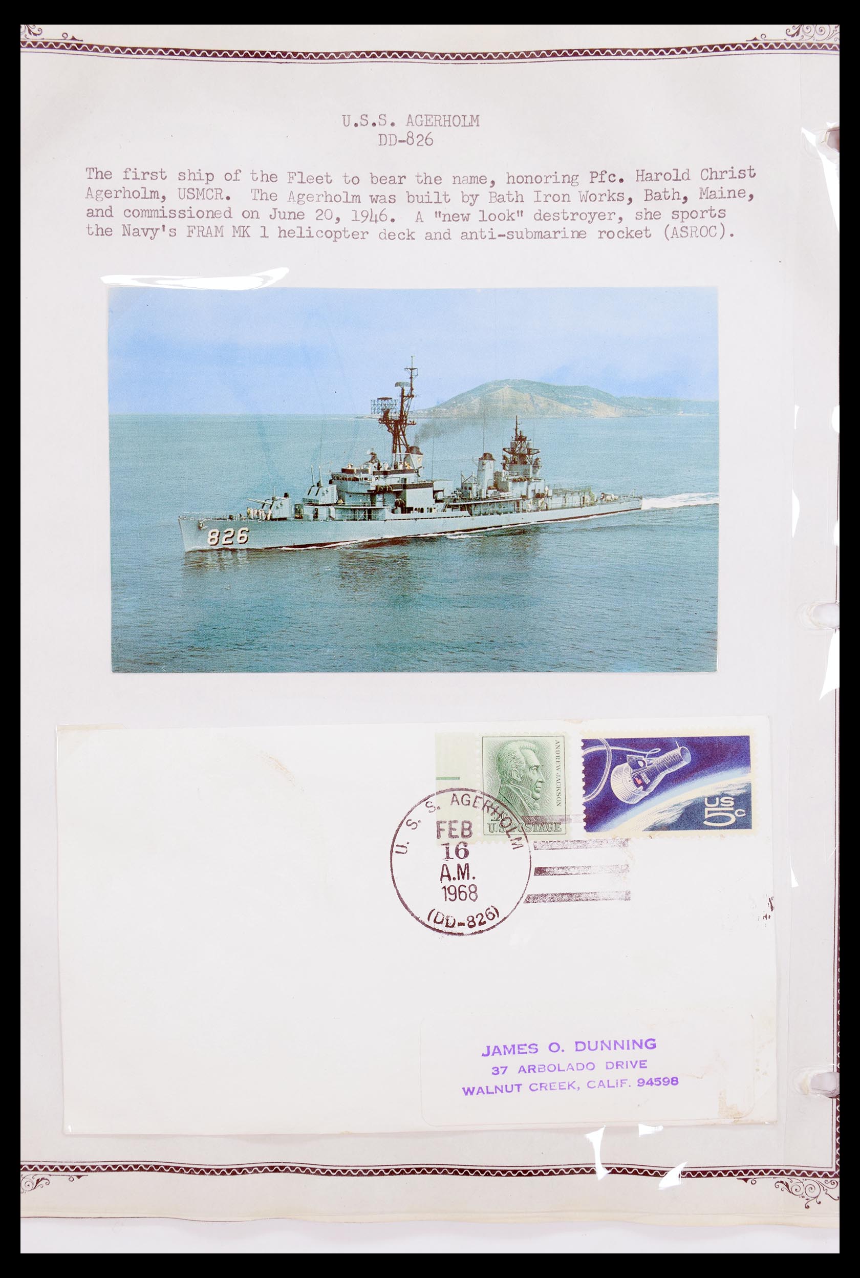 30341 052 - 30341 USA scheepspost brieven 1930-1970.