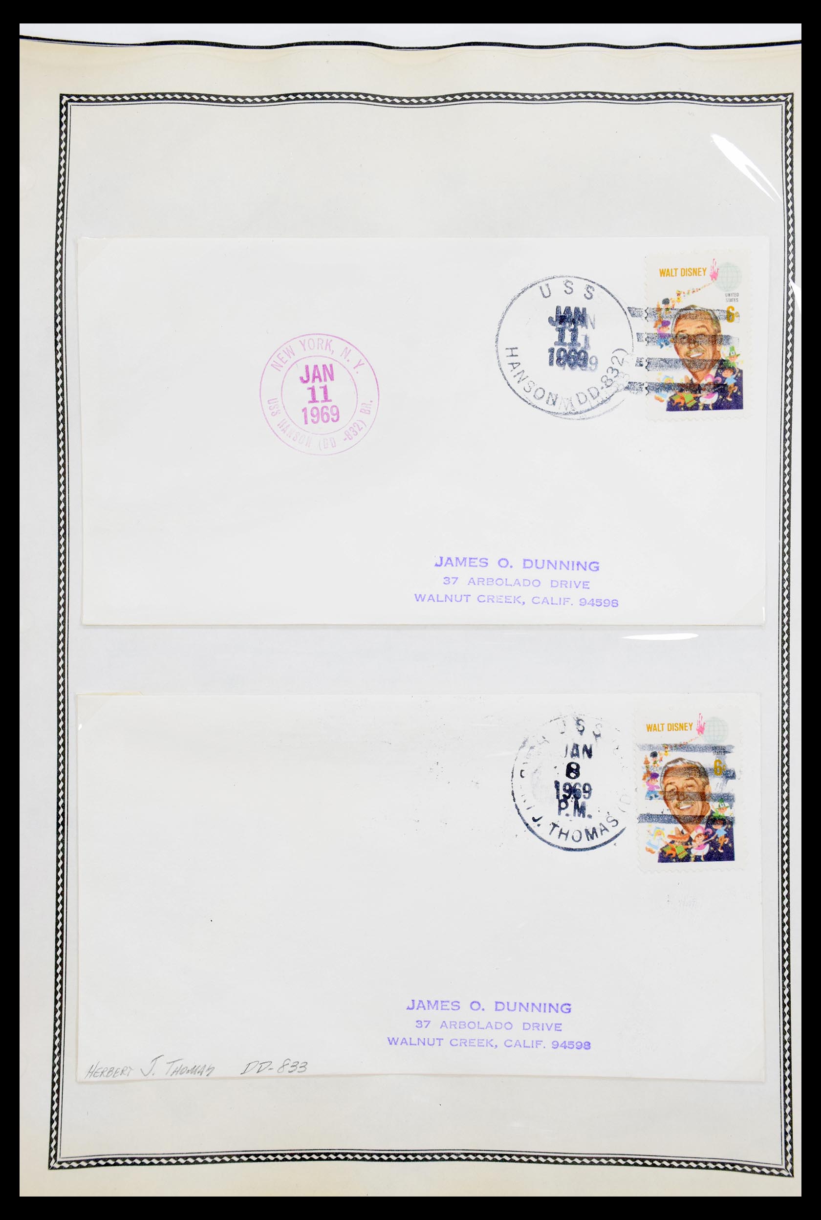 30341 053 - 30341 USA scheepspost brieven 1930-1970.