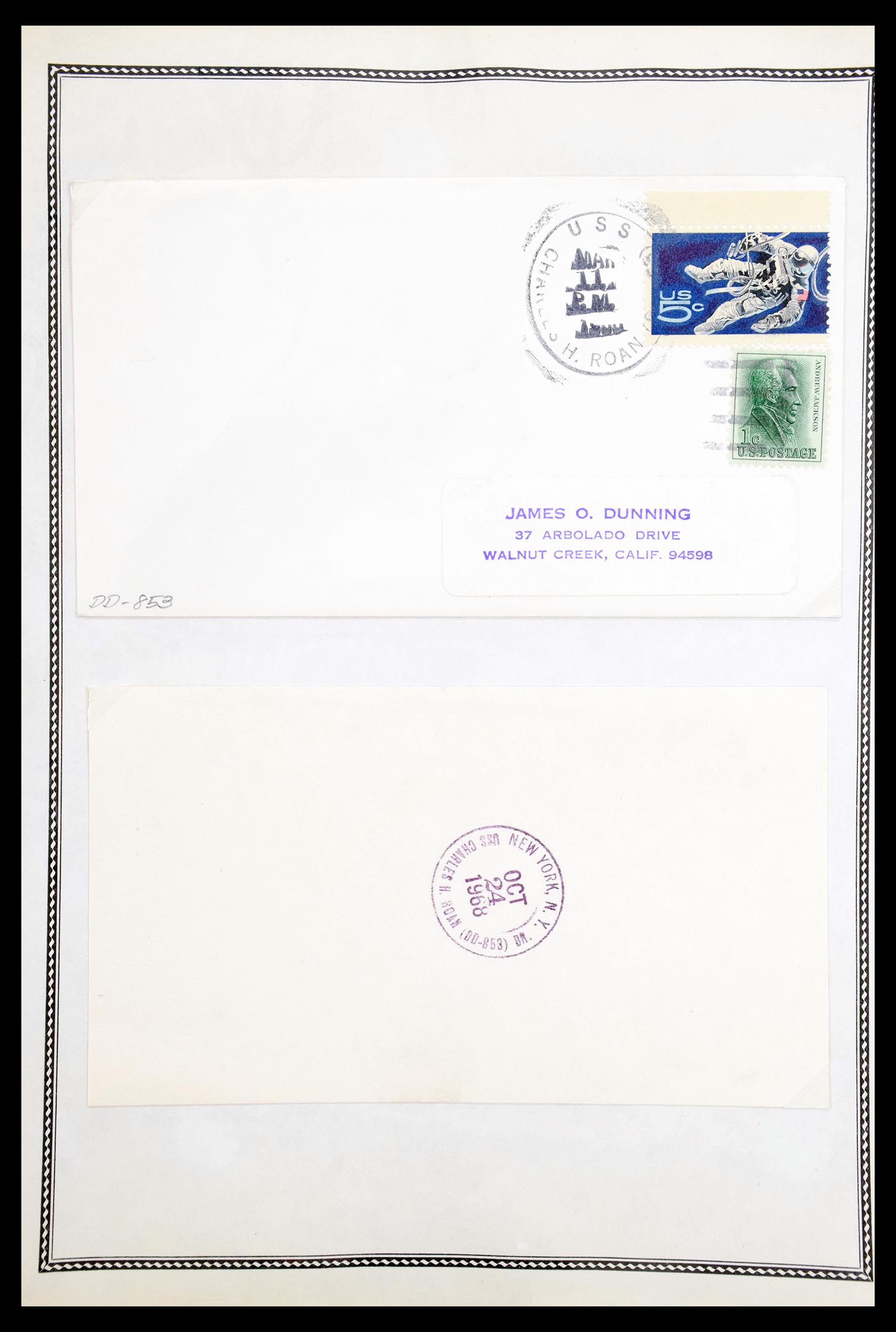 30341 058 - 30341 USA scheepspost brieven 1930-1970.