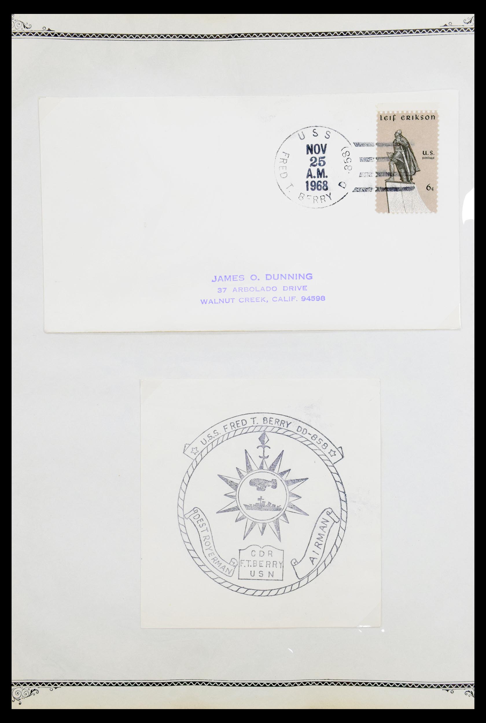 30341 059 - 30341 USA naval cover collection 1930-1970.