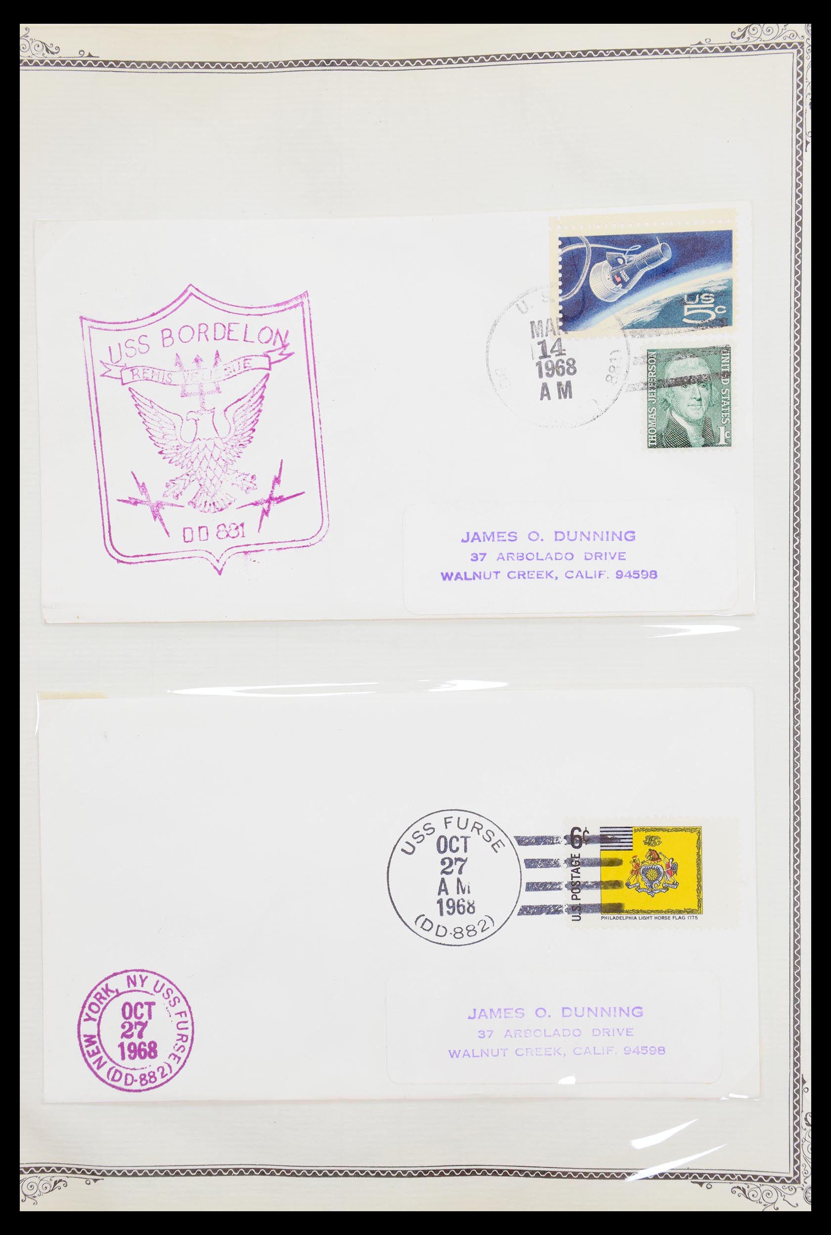 30341 062 - 30341 USA naval cover collection 1930-1970.