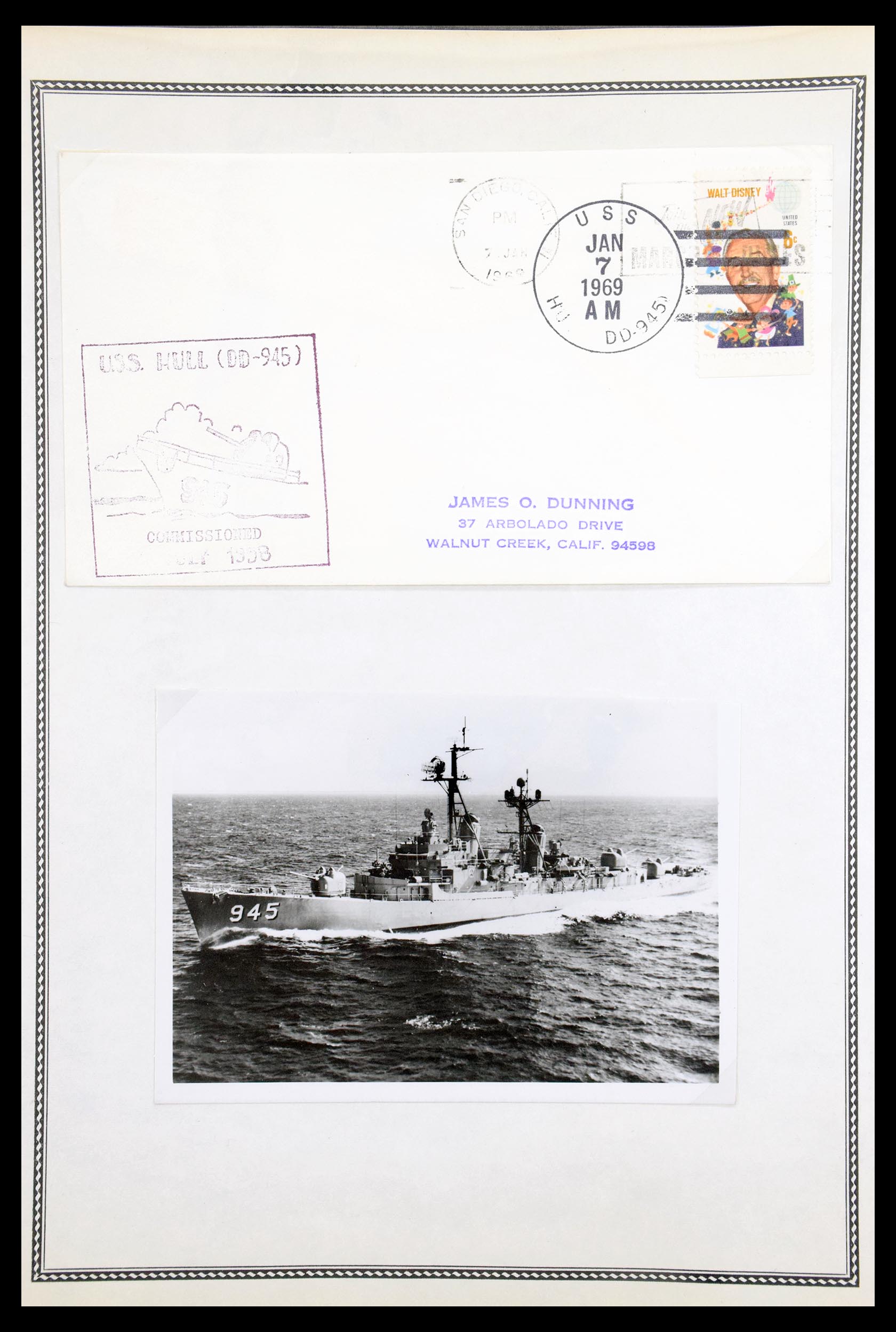 30341 067 - 30341 USA naval cover collection 1930-1970.