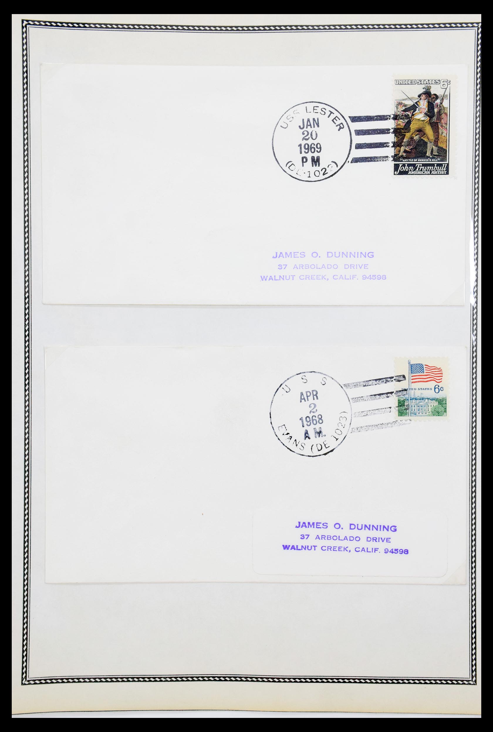 30341 072 - 30341 USA naval cover collection 1930-1970.