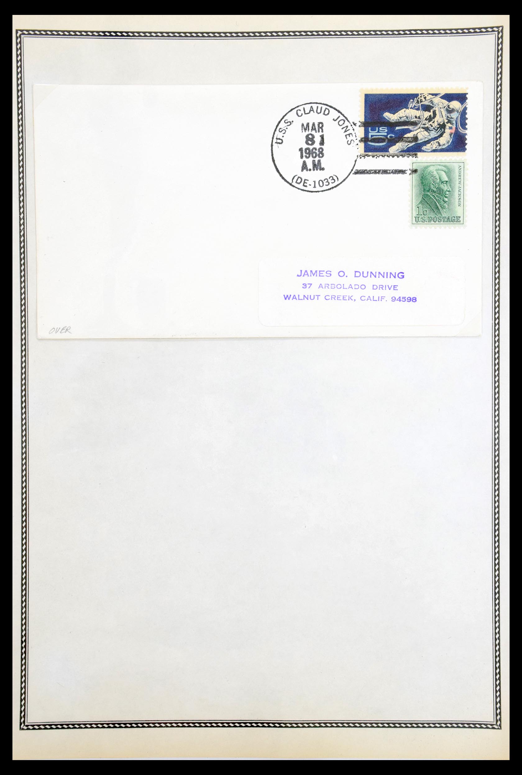 30341 076 - 30341 USA naval cover collection 1930-1970.