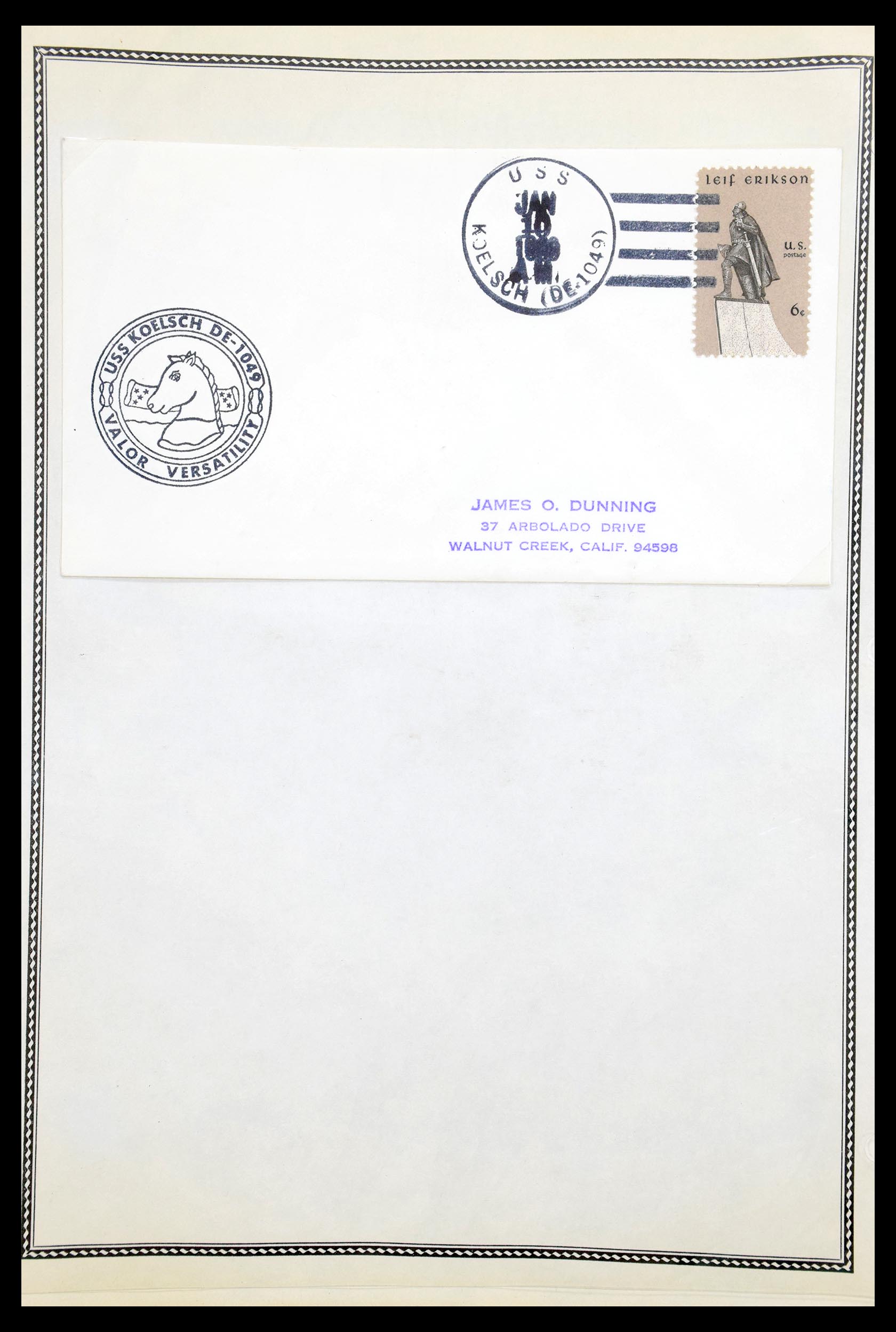 30341 082 - 30341 USA naval cover collection 1930-1970.