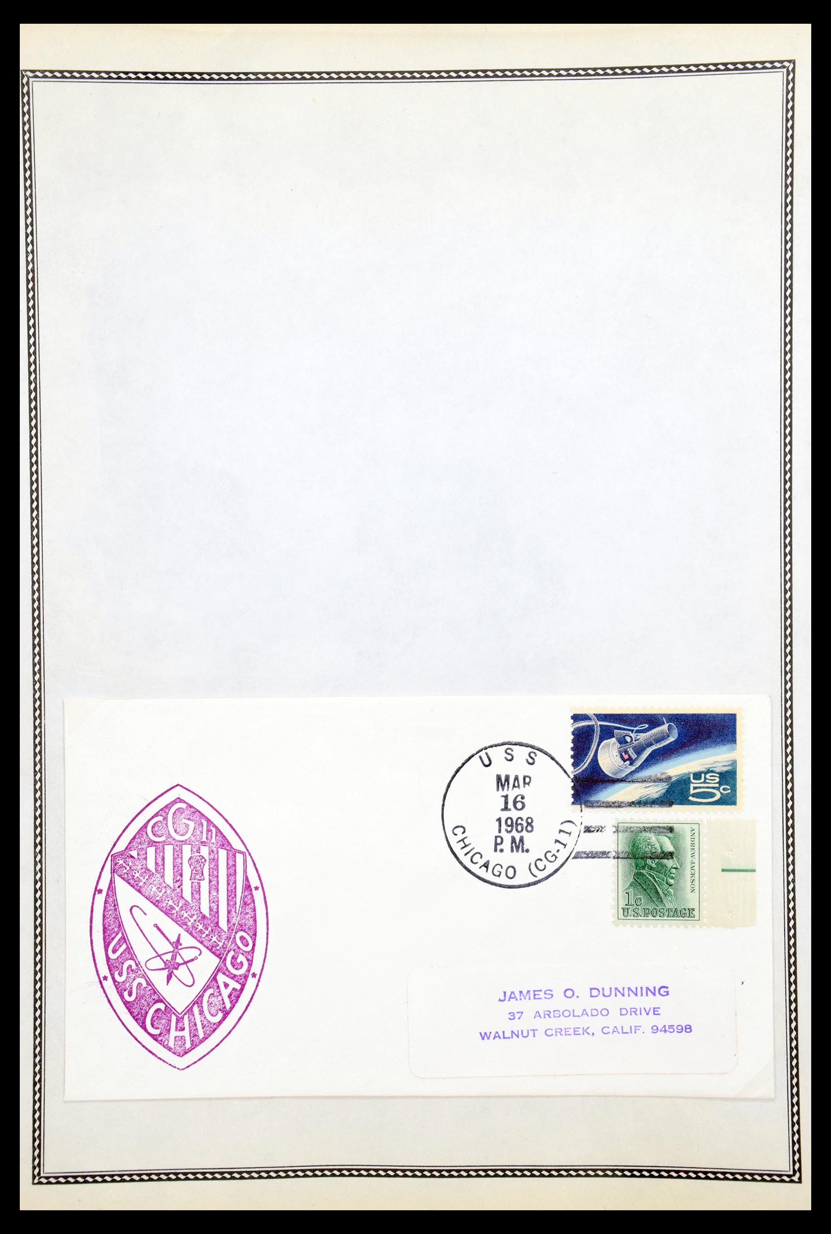 30341 088 - 30341 USA naval cover collection 1930-1970.