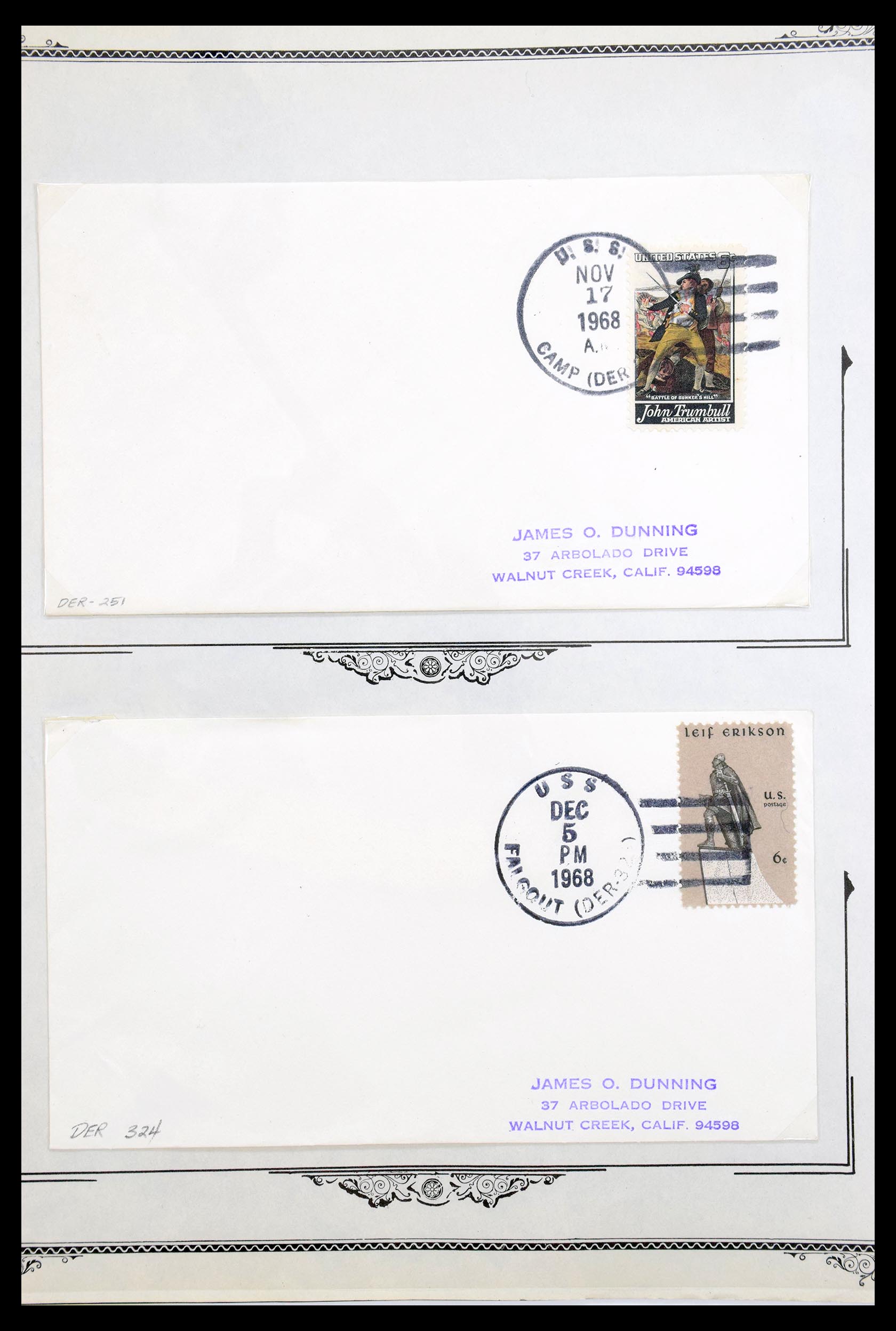30341 091 - 30341 USA scheepspost brieven 1930-1970.