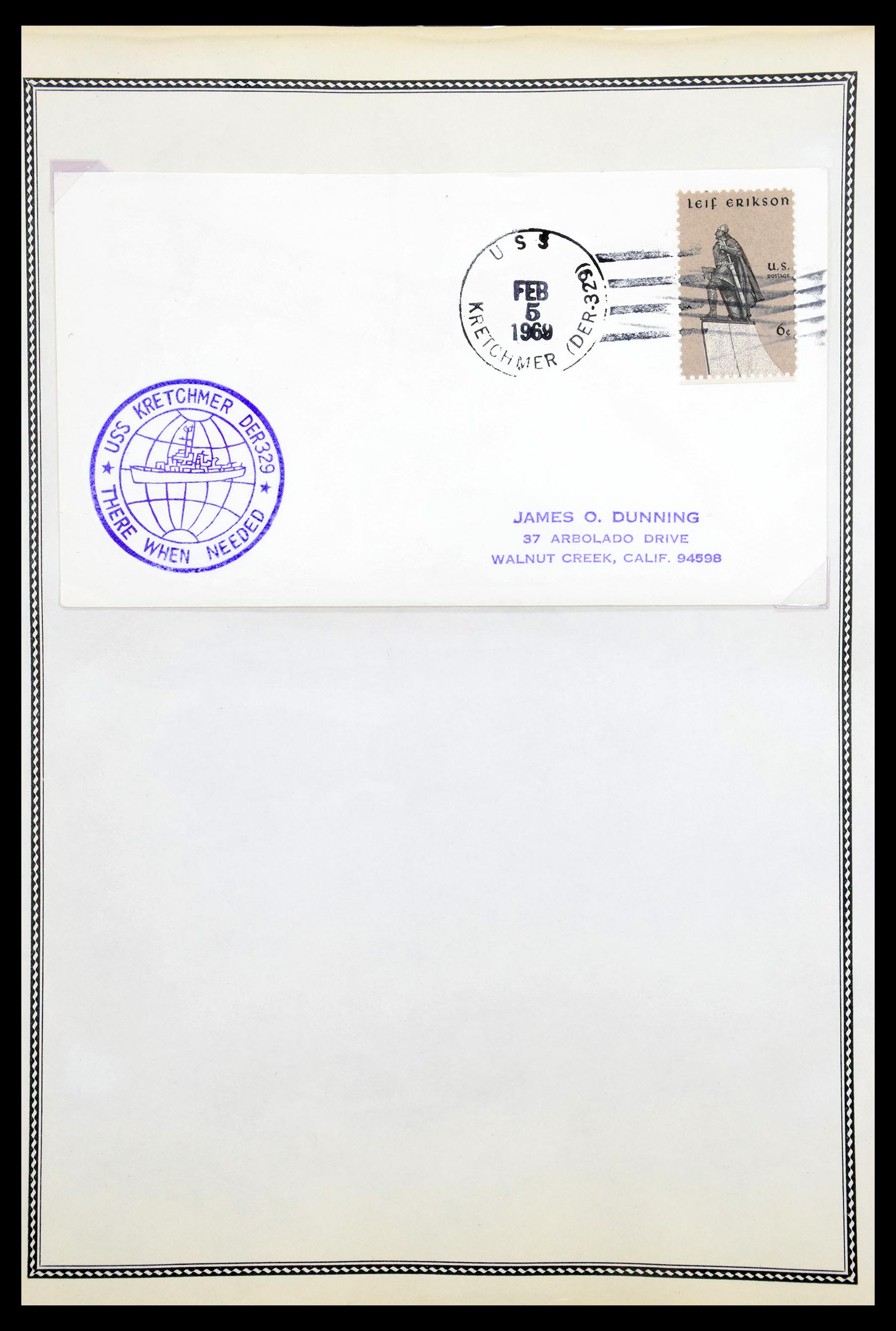 30341 094 - 30341 USA naval cover collection 1930-1970.