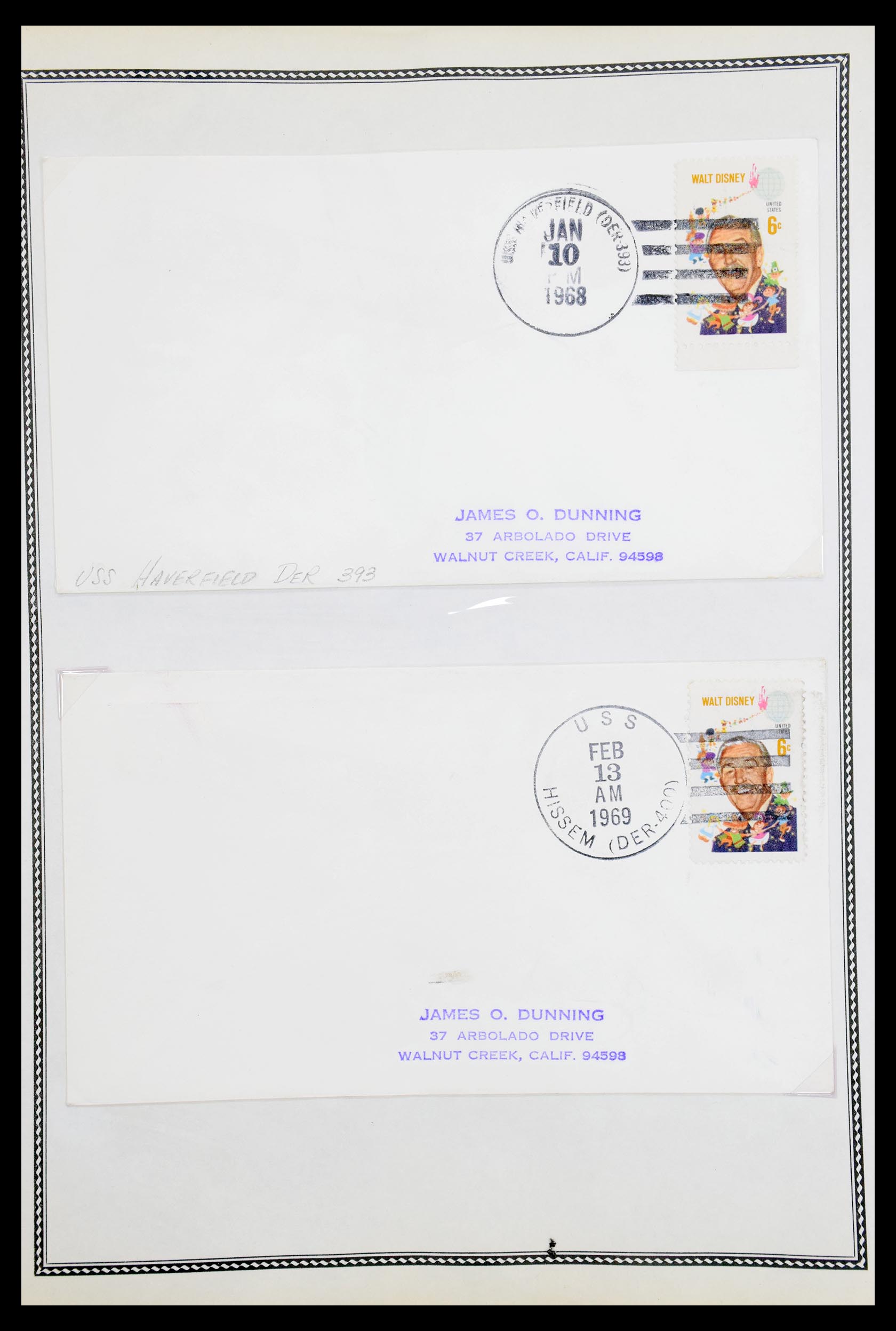 30341 097 - 30341 USA scheepspost brieven 1930-1970.