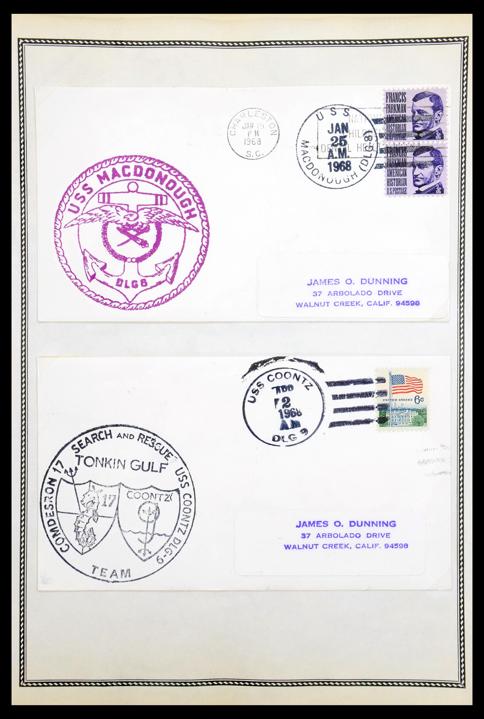 30341 099 - 30341 USA scheepspost brieven 1930-1970.