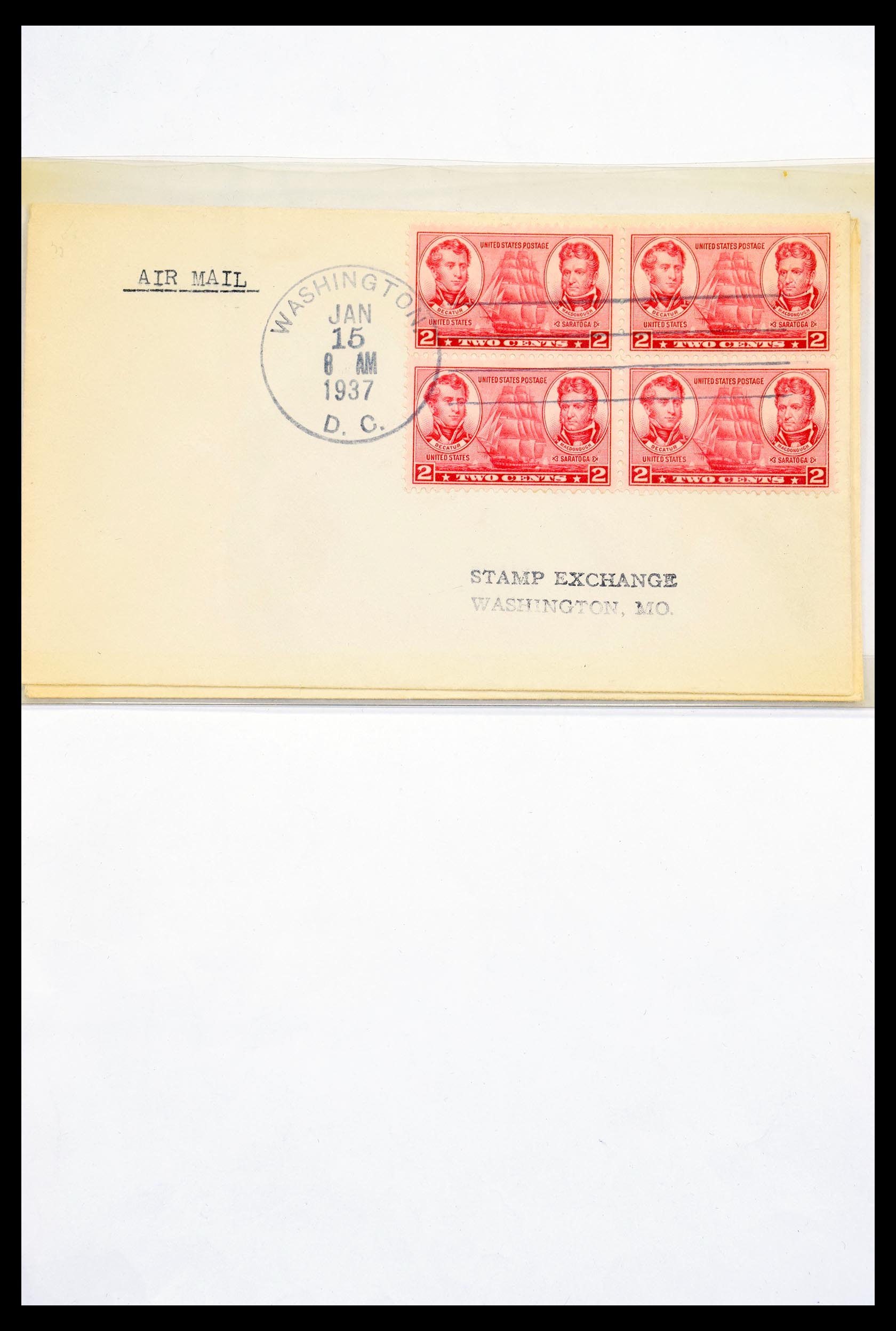 30341 285 - 30341 USA scheepspost brieven 1930-1970.