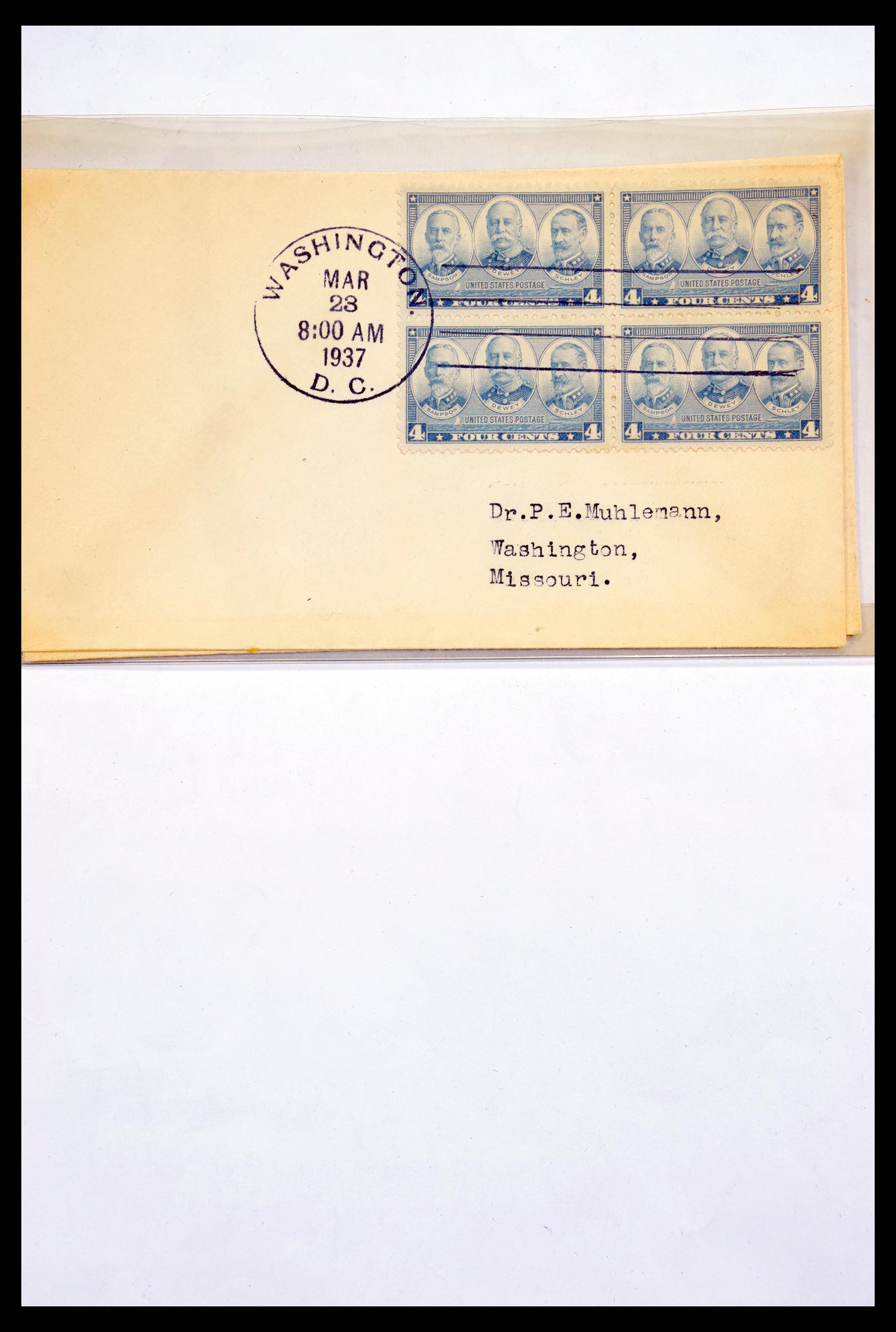 30341 287 - 30341 USA naval cover collection 1930-1970.