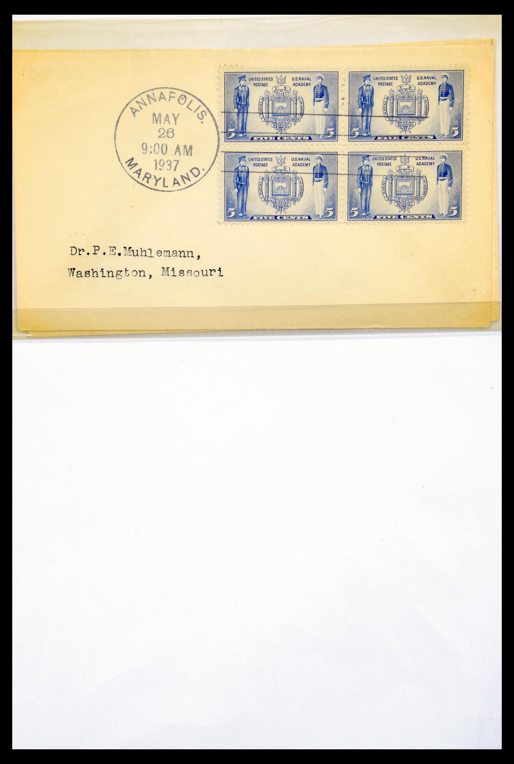 30341 288 - 30341 USA naval cover collection 1930-1970.