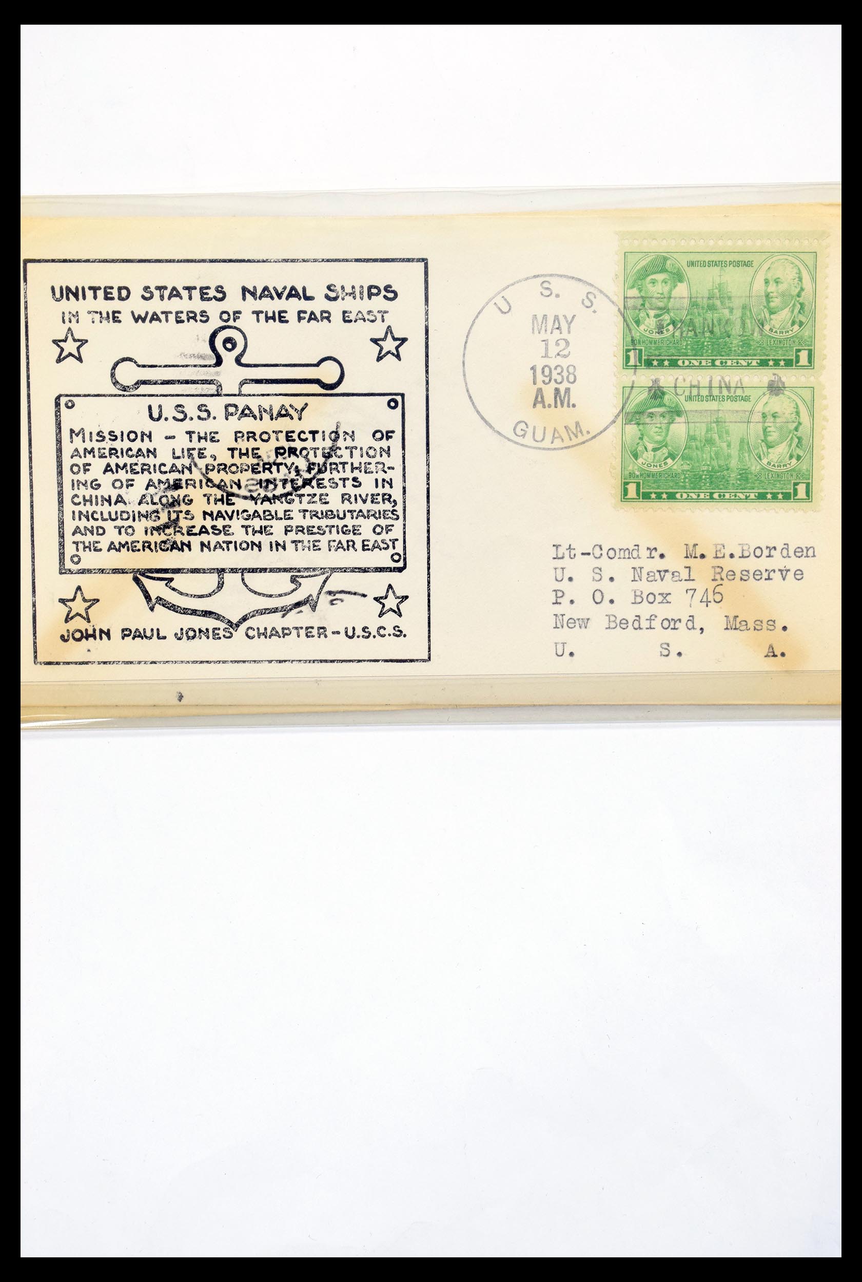 30341 299 - 30341 USA naval cover collection 1930-1970.