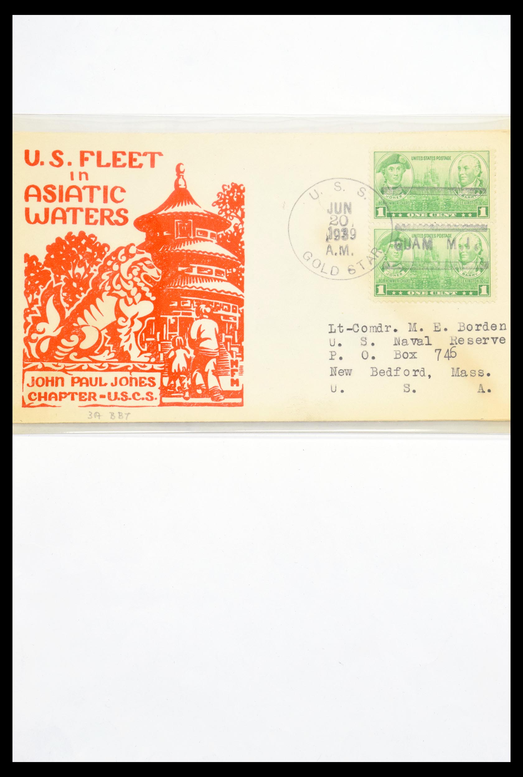 30341 300 - 30341 USA naval cover collection 1930-1970.