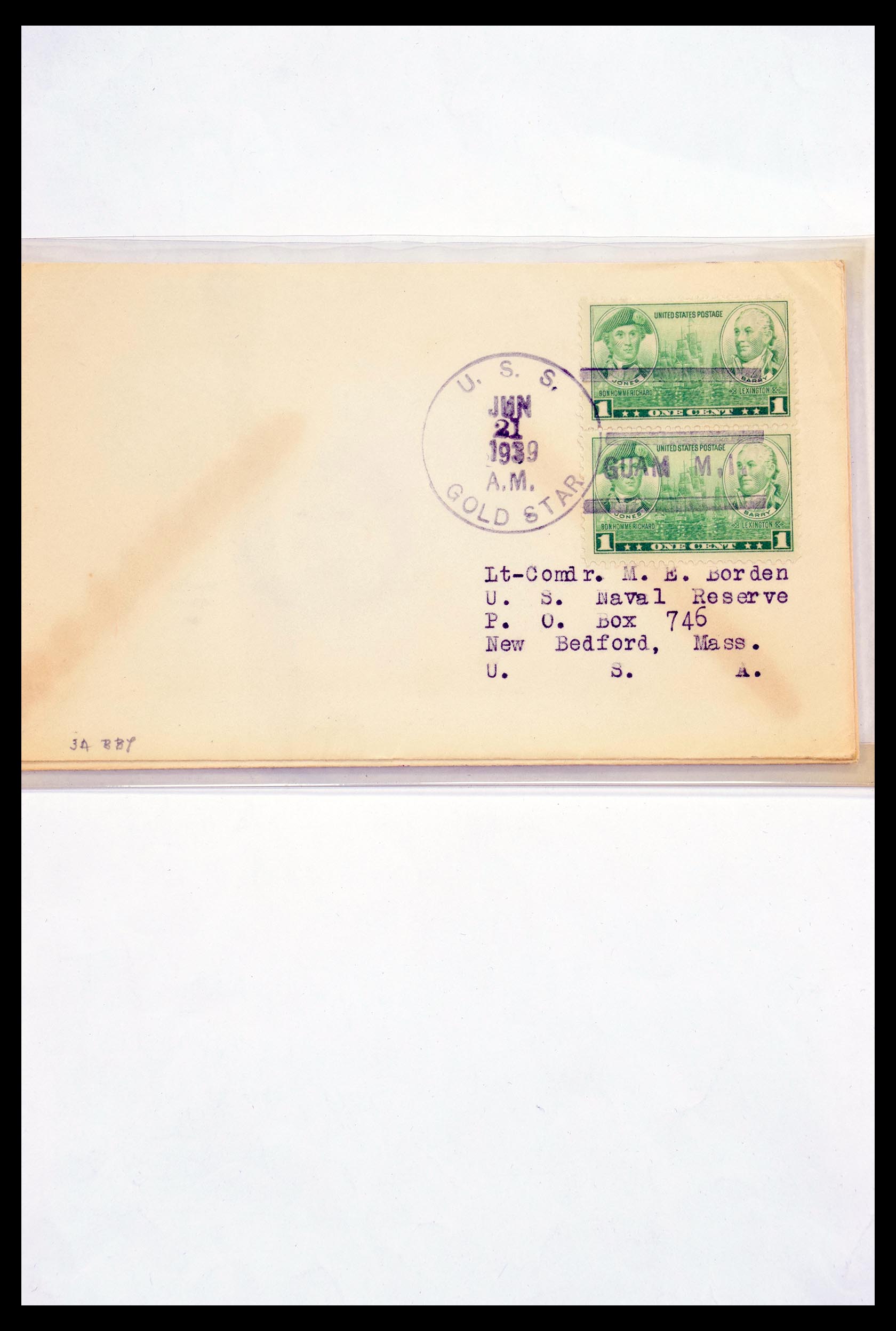 30341 302 - 30341 USA naval cover collection 1930-1970.