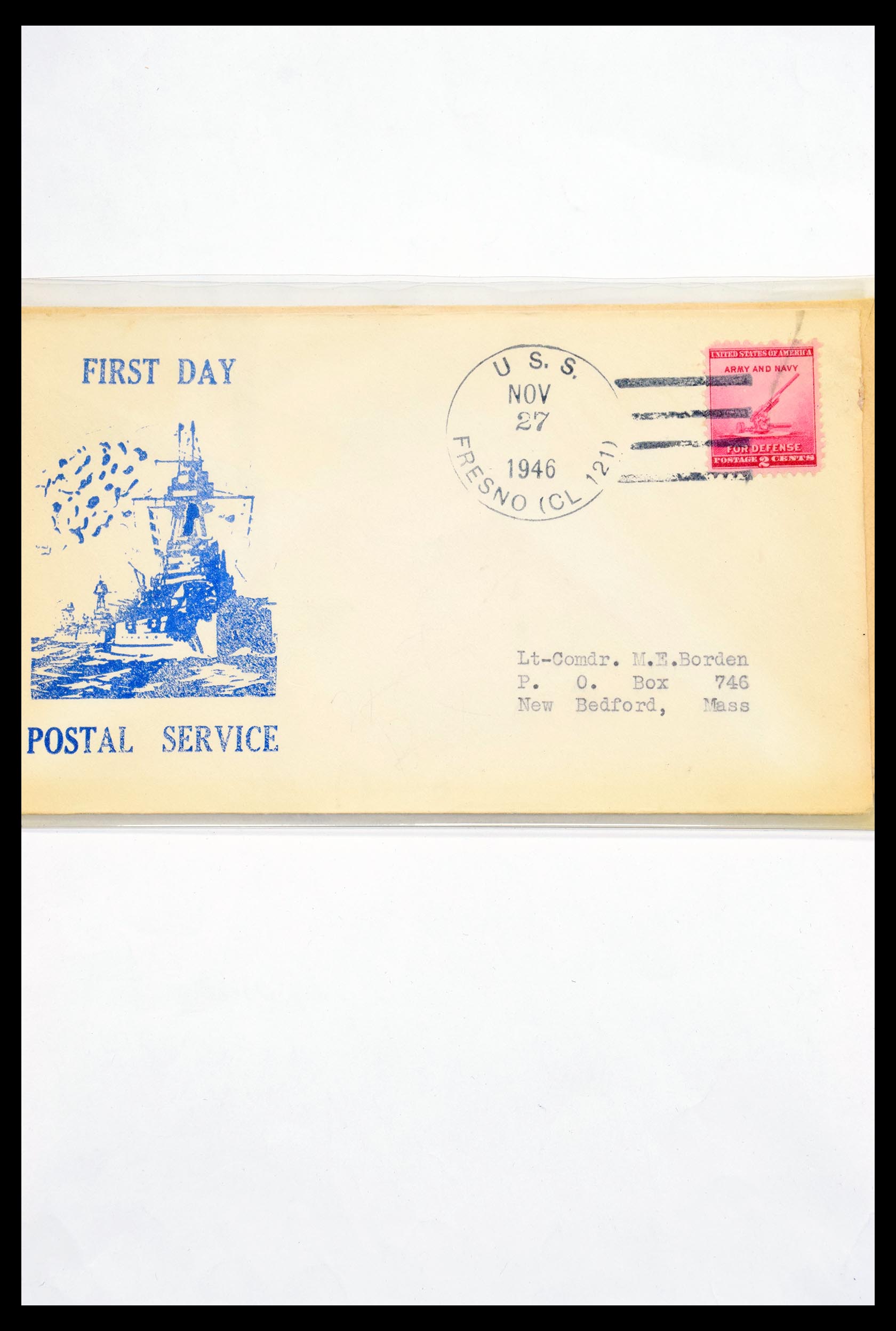 30341 308 - 30341 USA naval cover collection 1930-1970.