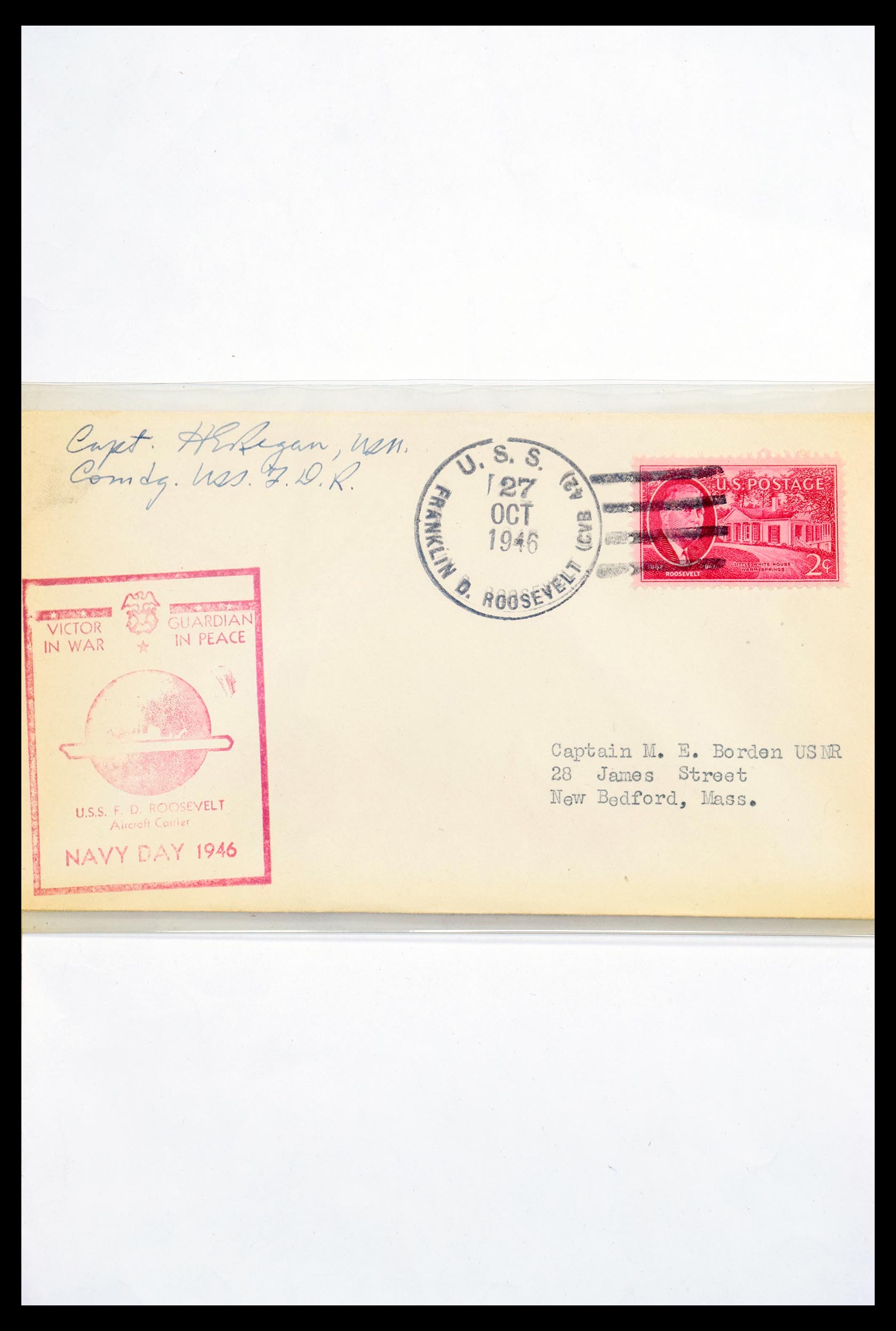 30341 310 - 30341 USA naval cover collection 1930-1970.