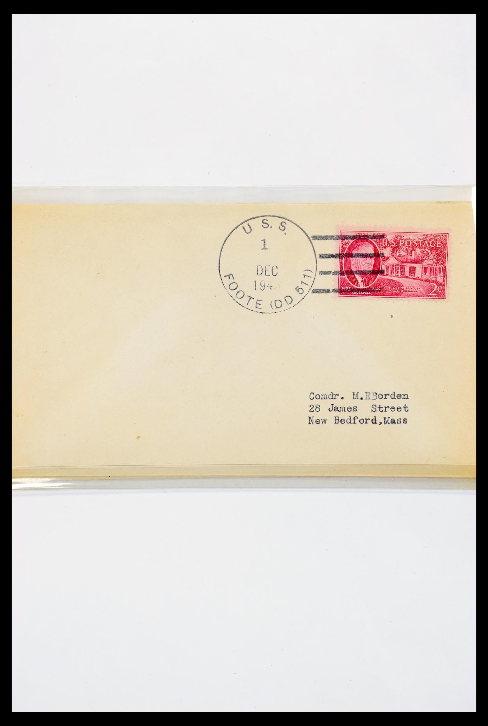 30341 311 - 30341 USA naval cover collection 1930-1970.