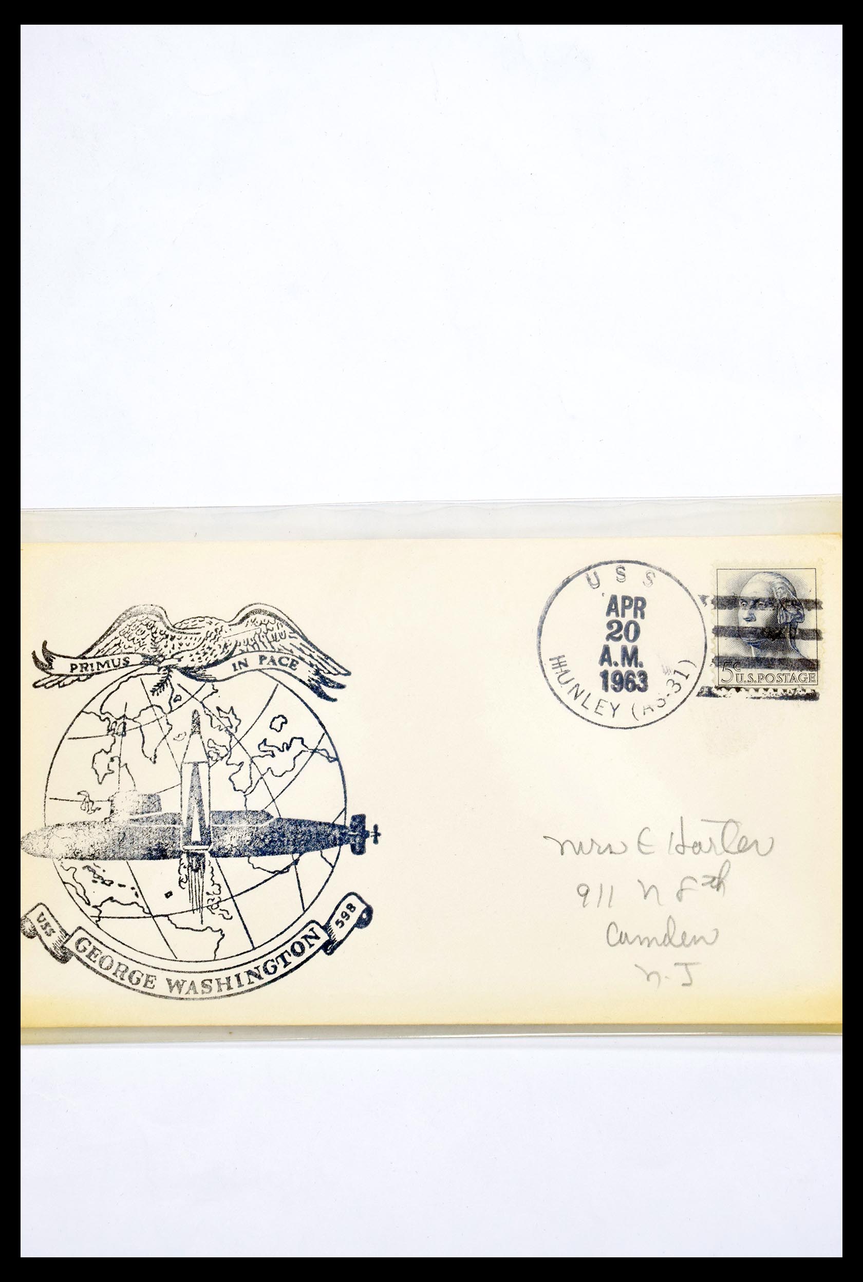 30341 316 - 30341 USA naval cover collection 1930-1970.