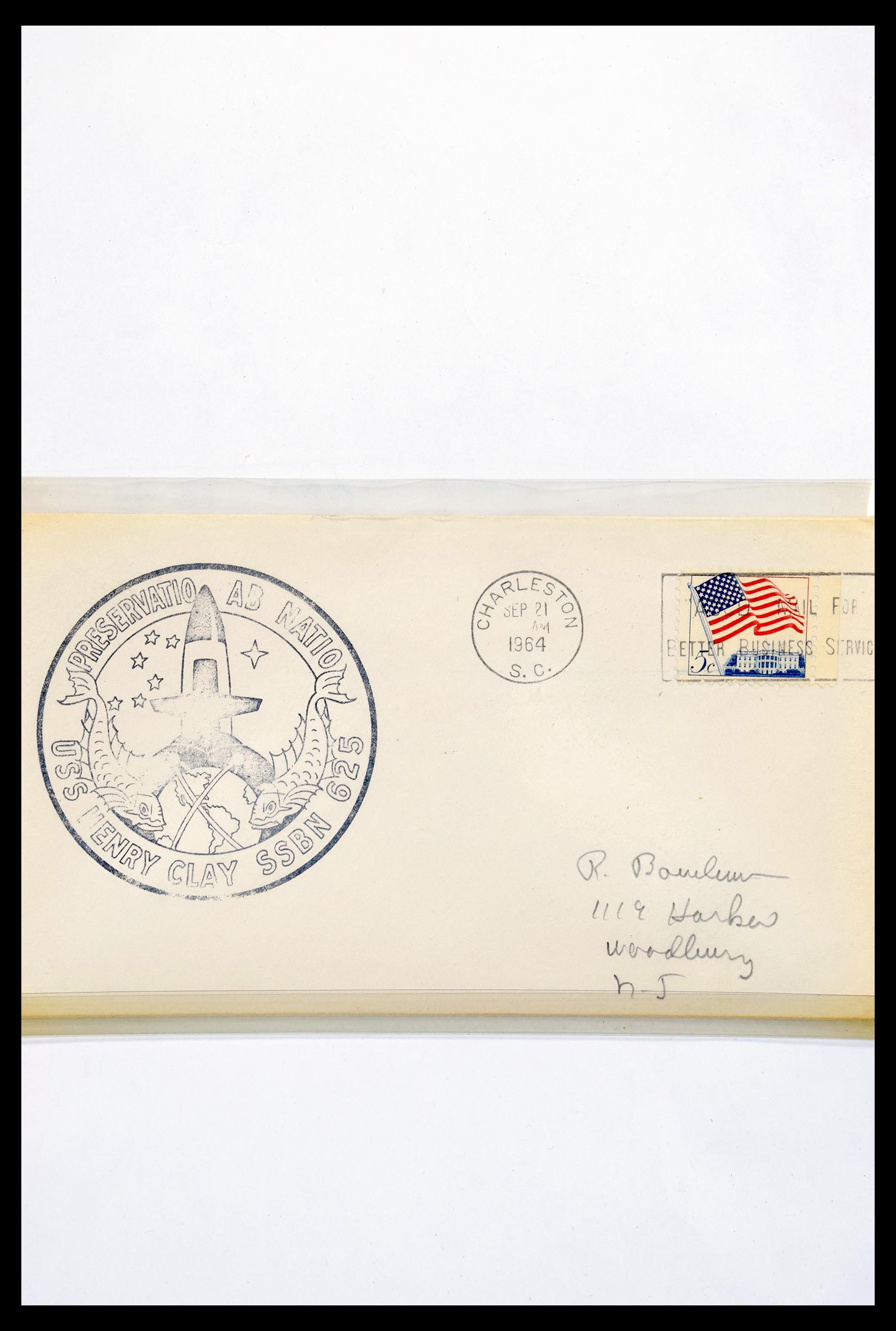 30341 317 - 30341 USA naval cover collection 1930-1970.