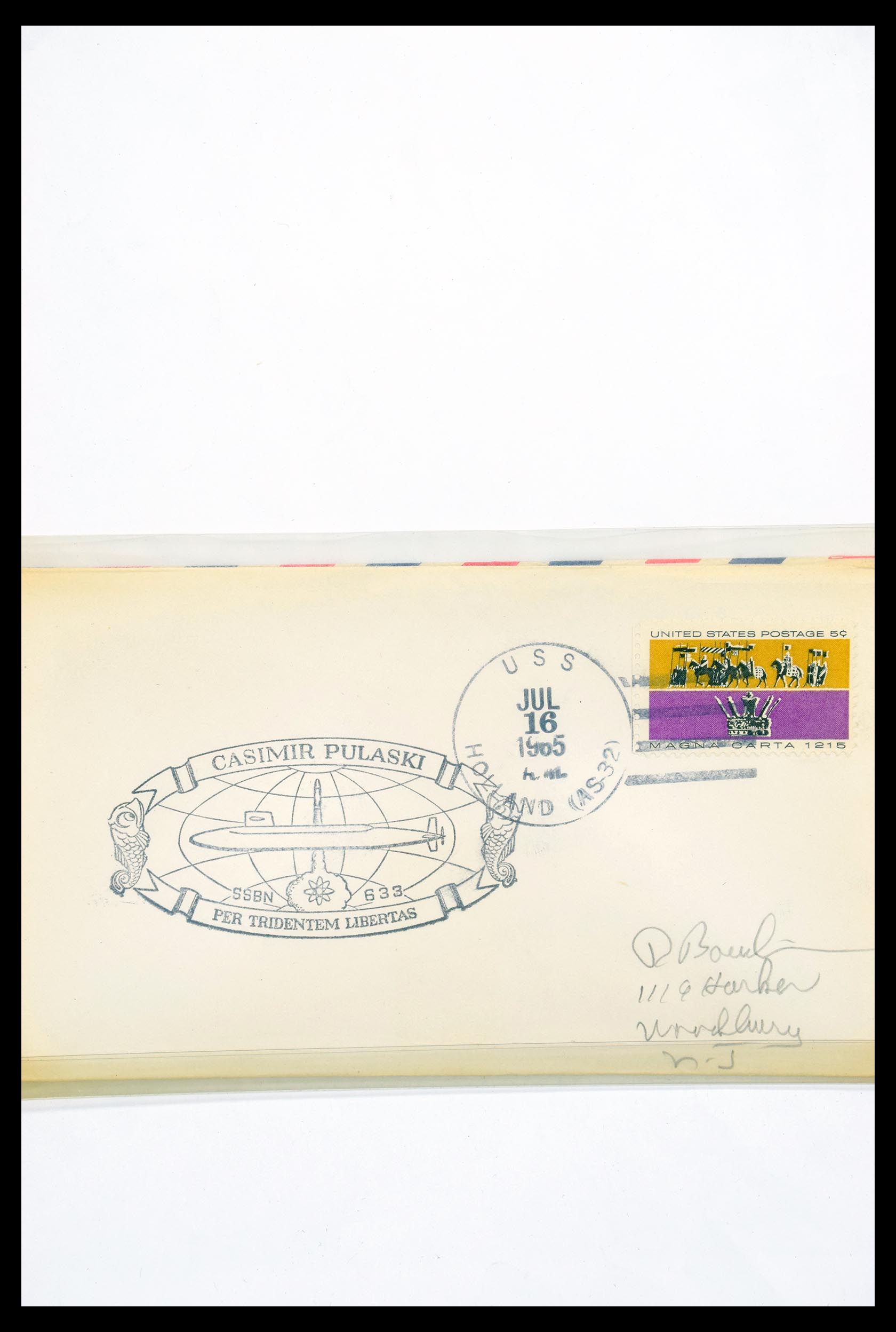 30341 321 - 30341 USA naval cover collection 1930-1970.