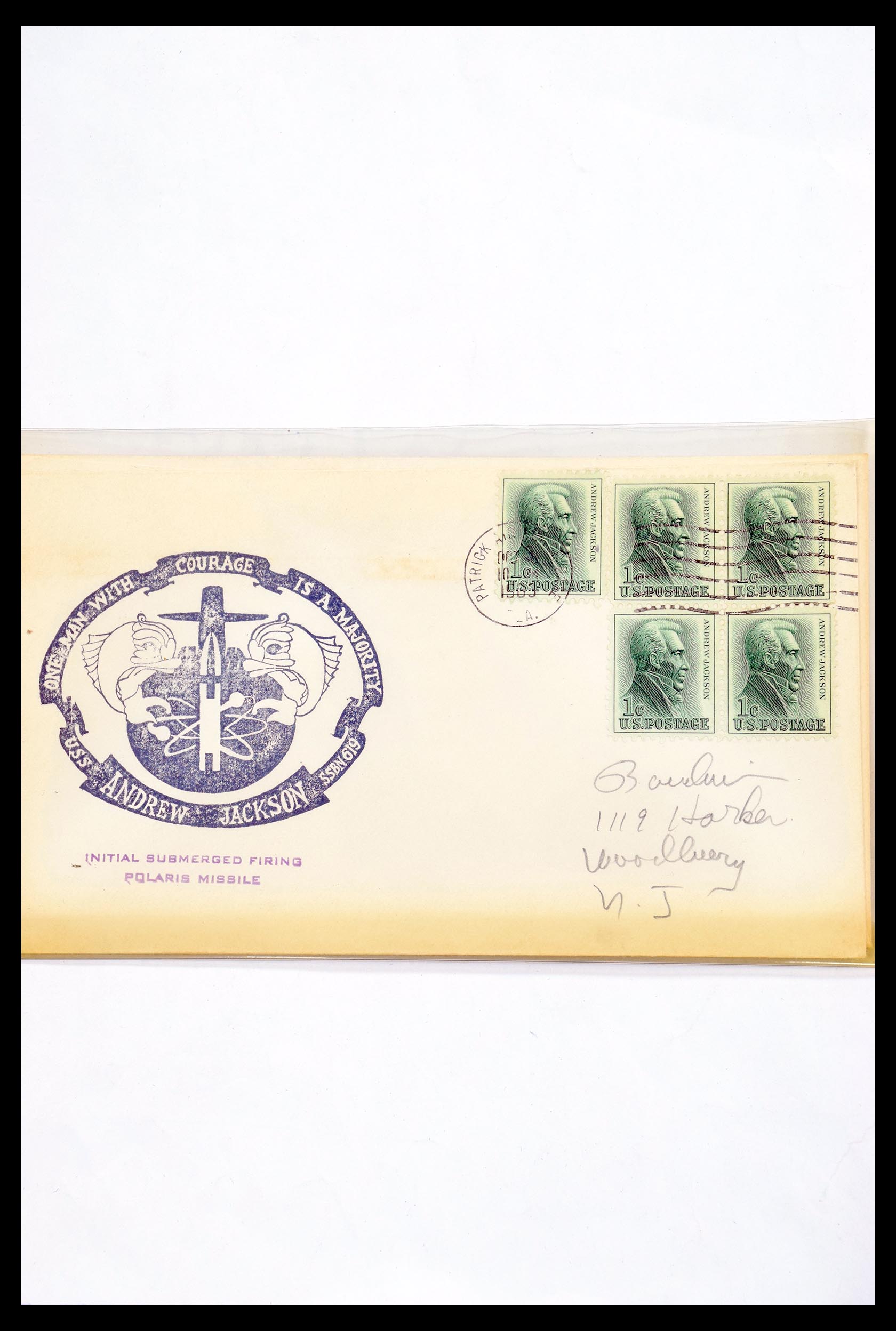 30341 324 - 30341 USA naval cover collection 1930-1970.