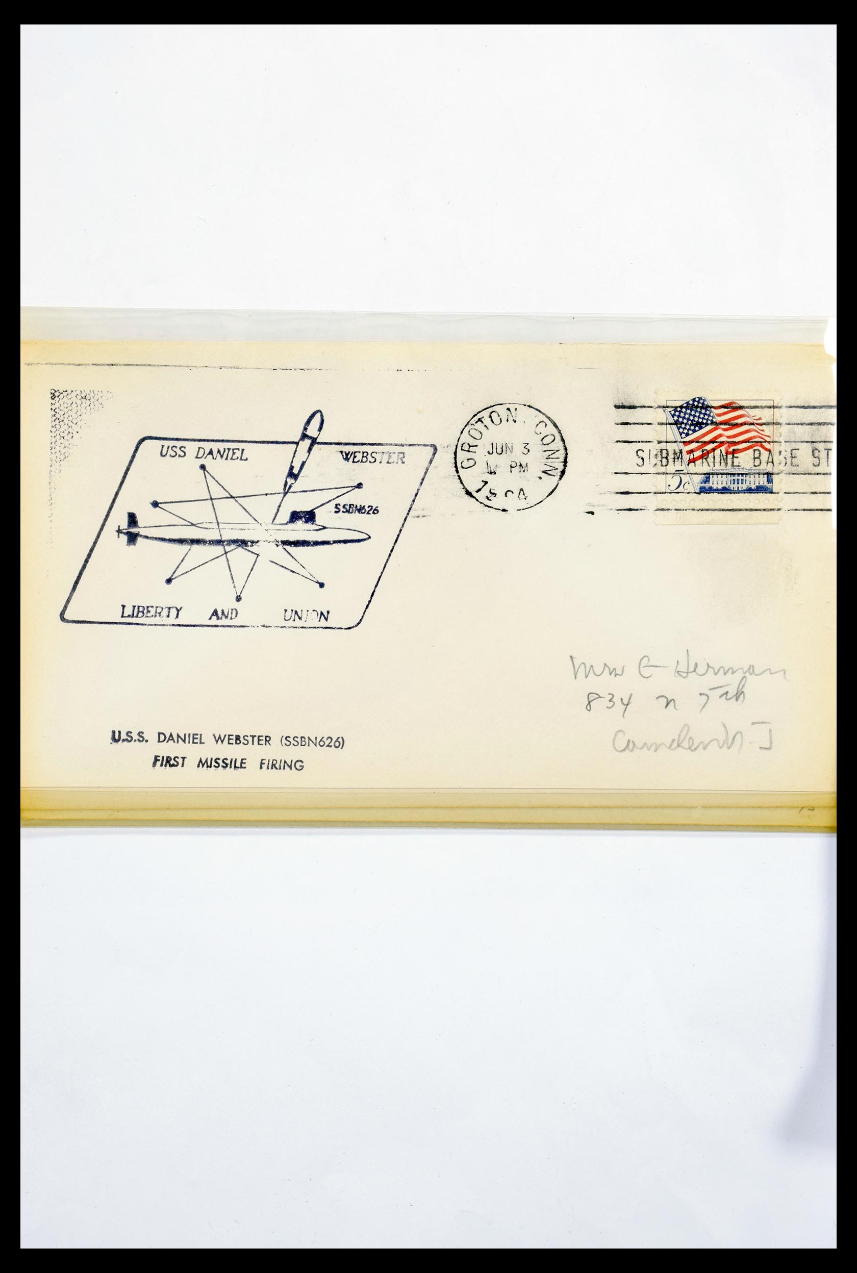 30341 325 - 30341 USA naval cover collection 1930-1970.