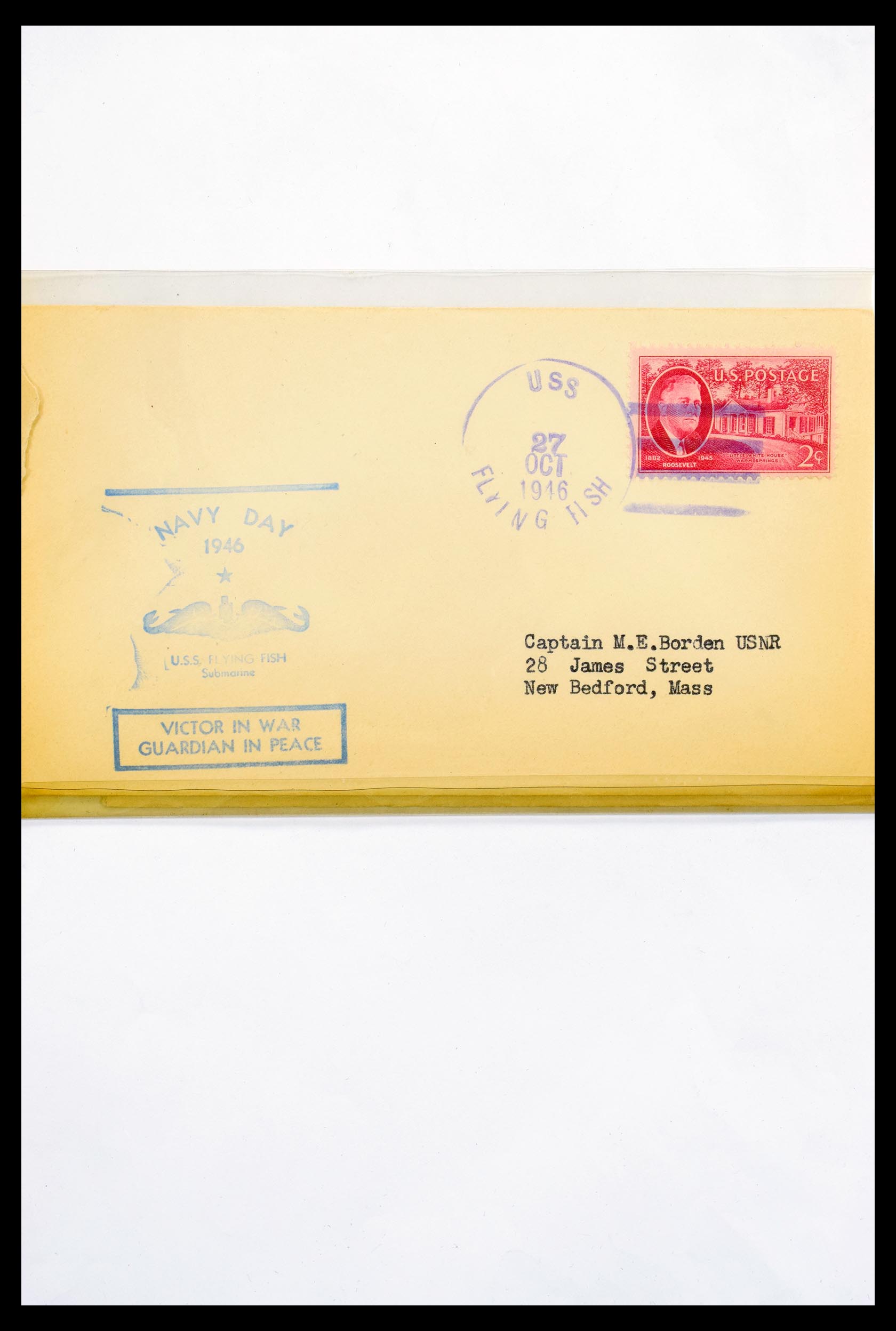 30341 327 - 30341 USA naval cover collection 1930-1970.