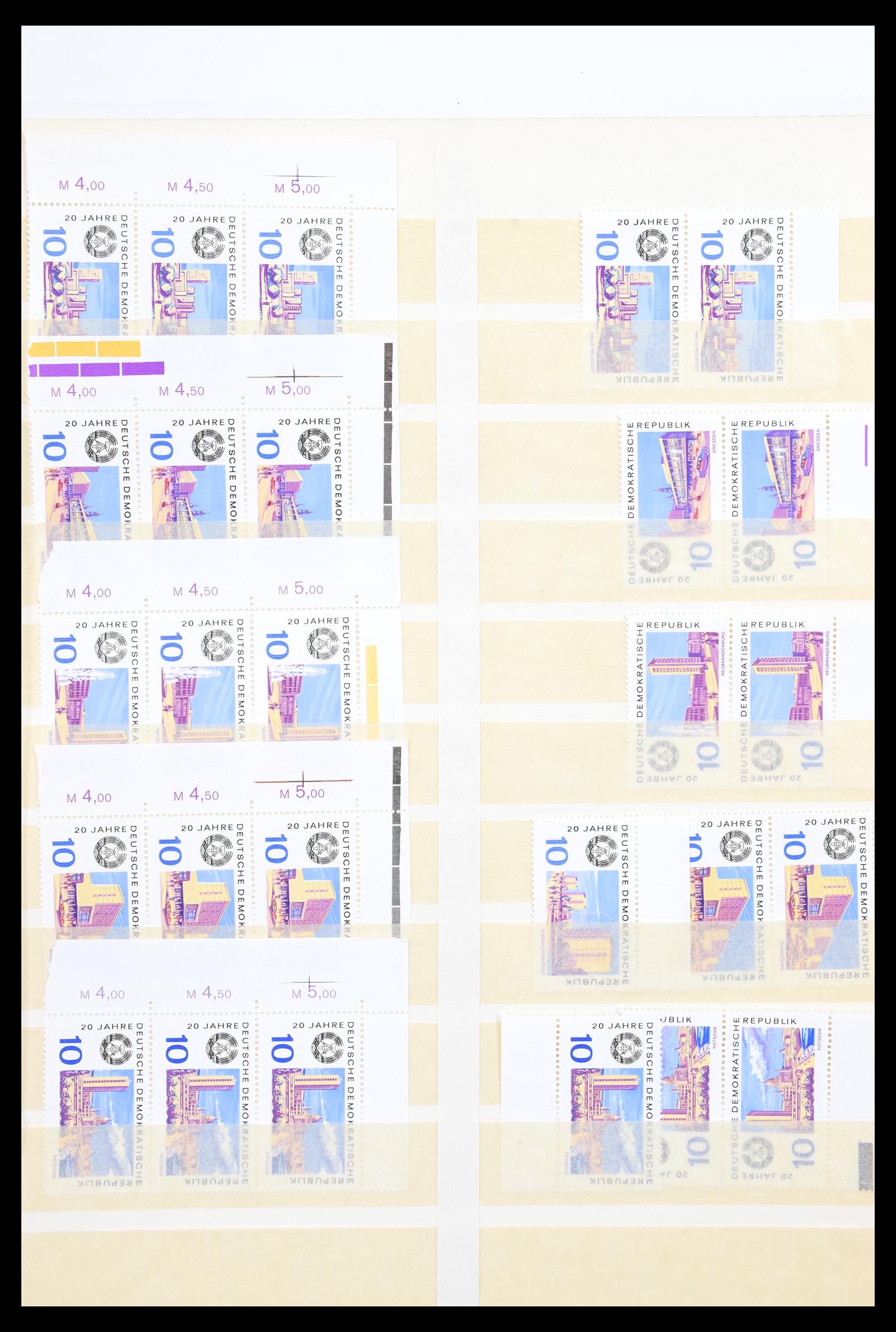 30343 049 - 30343 DDR gigantic stock 1949-1990.