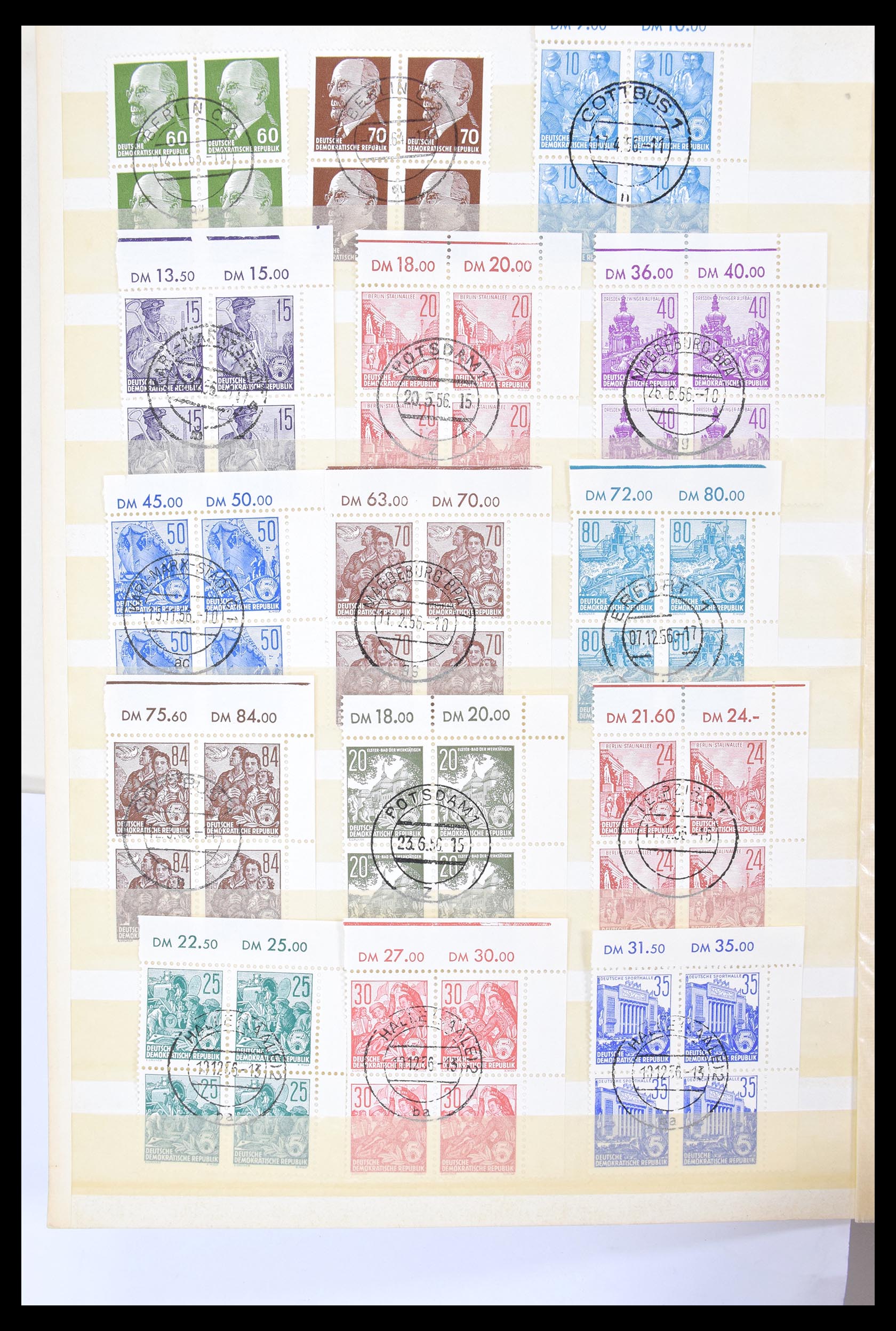 30343 772 - 30343 DDR gigantische stock 1949-1990.