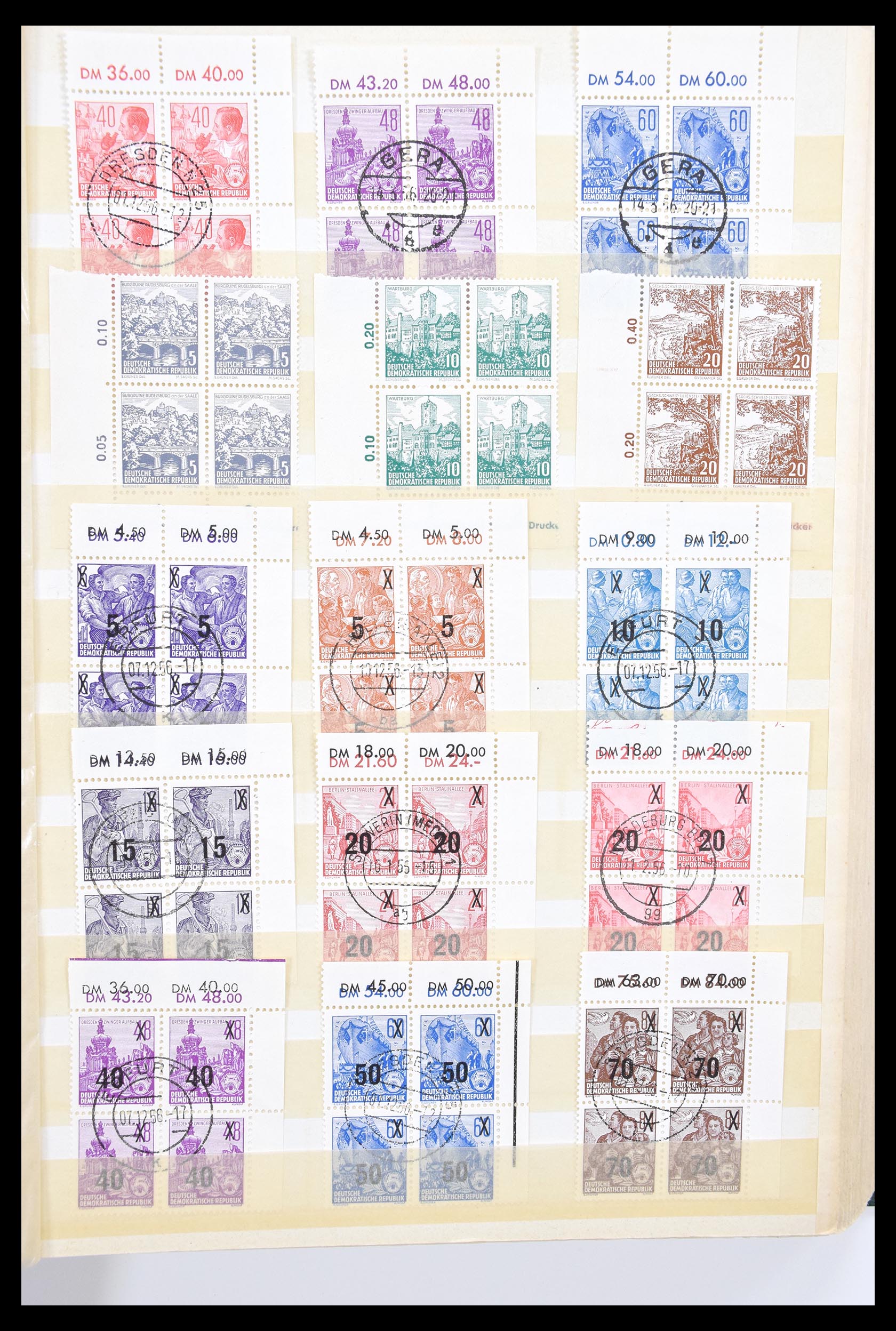 30343 773 - 30343 DDR gigantische stock 1949-1990.