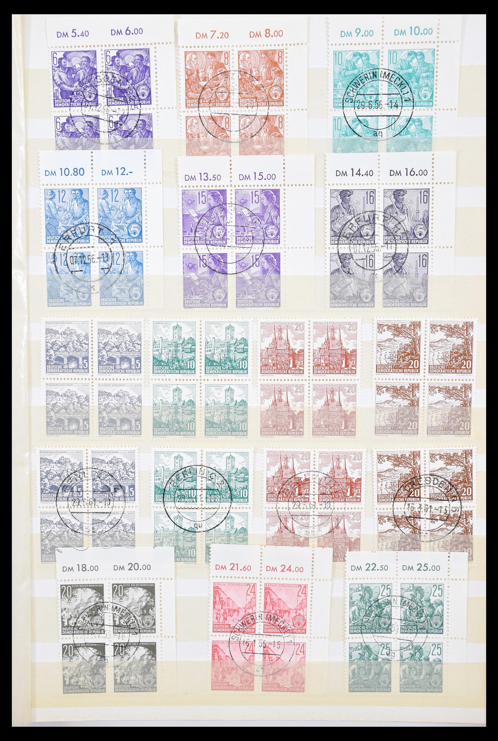 30343 775 - 30343 DDR gigantische stock 1949-1990.