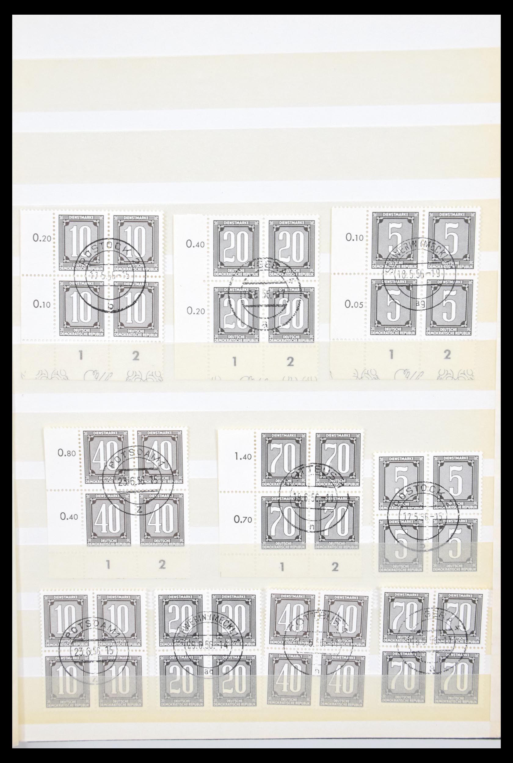 30343 805 - 30343 DDR gigantische stock 1949-1990.