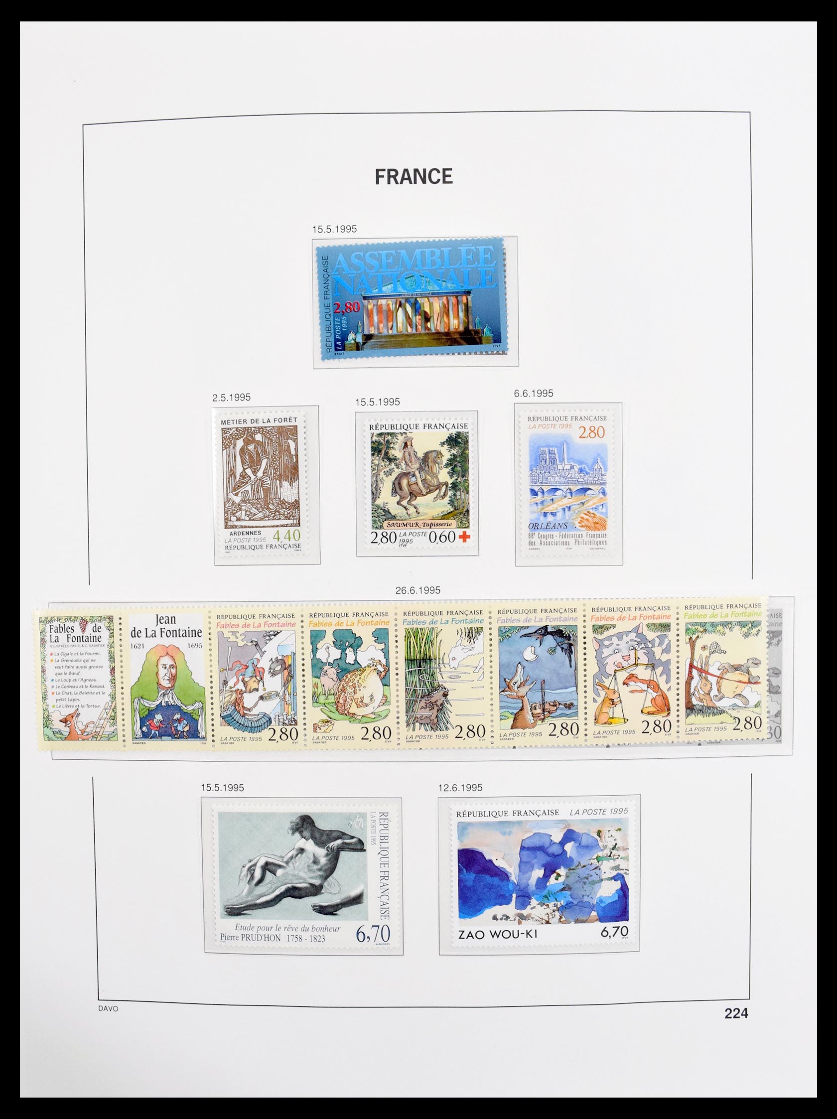30369 252 - 30369 Frankrijk 1849-1999.