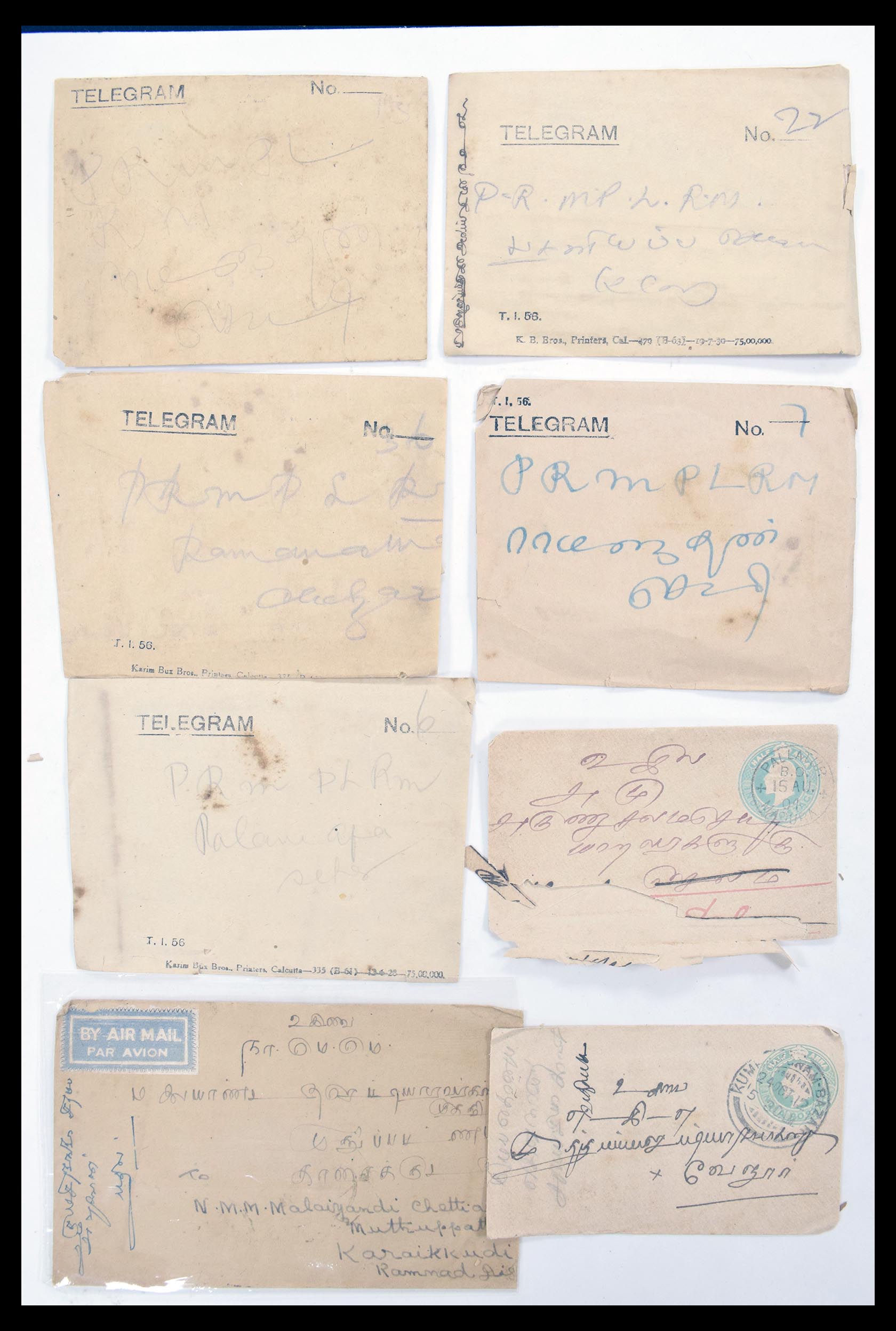 30386 003 - 30386 India covers 1900-1950.