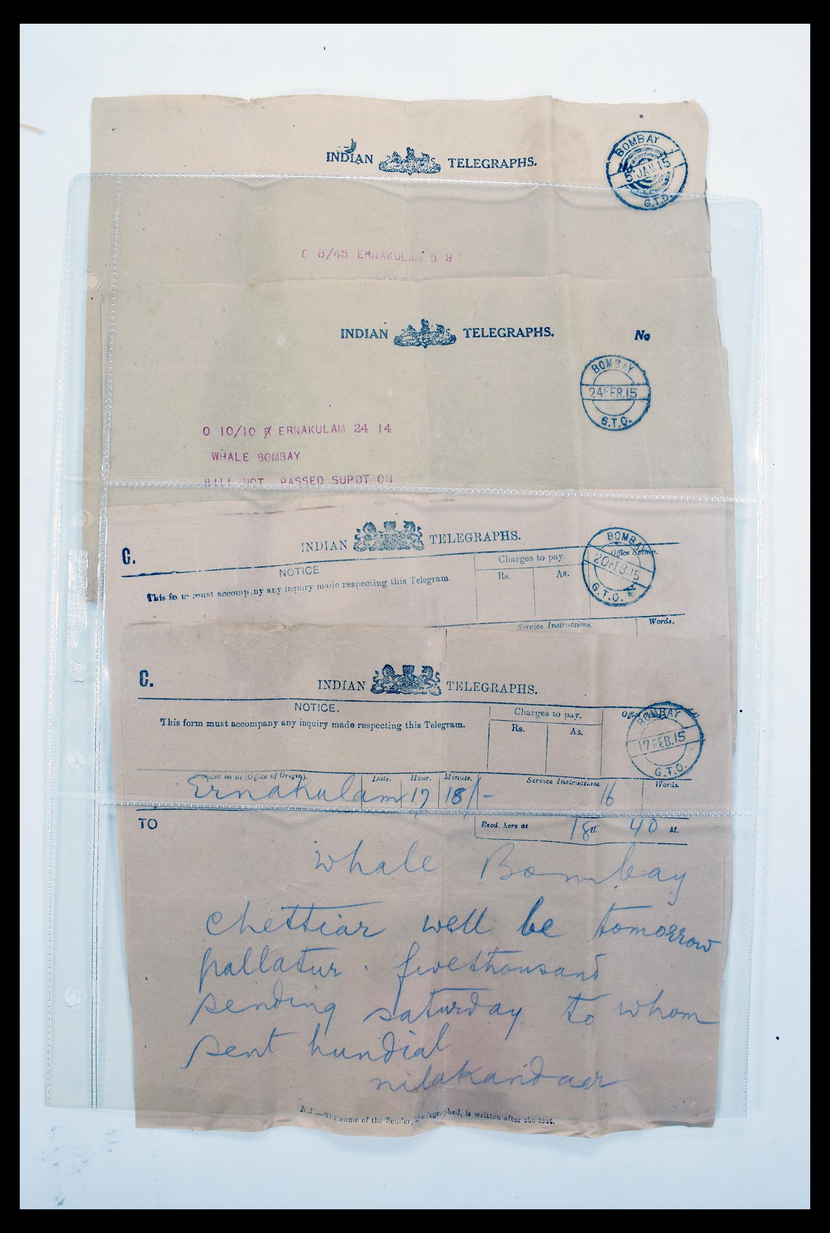 30386 007 - 30386 India brieven 1900-1950.