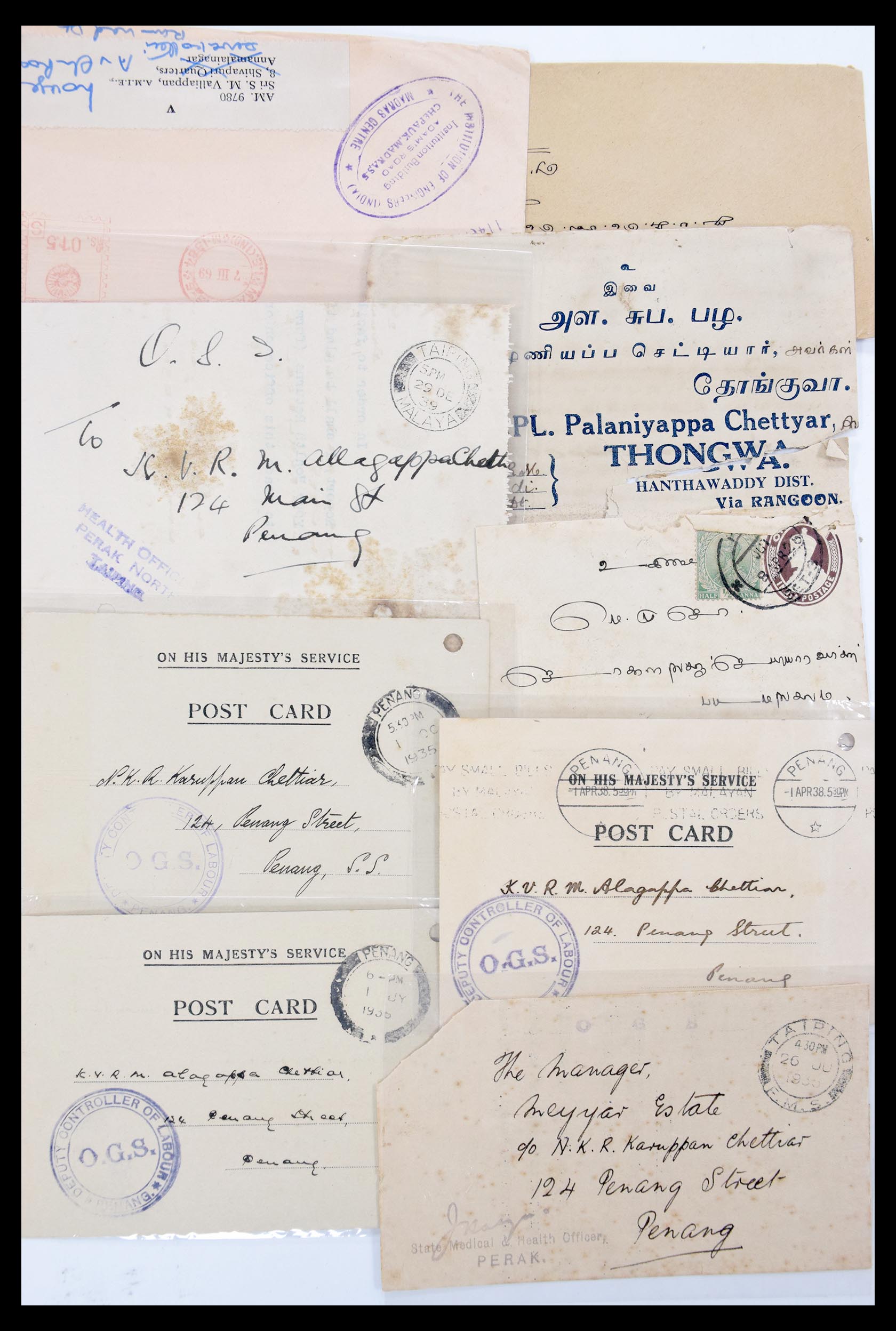 30386 015 - 30386 India brieven 1900-1950.