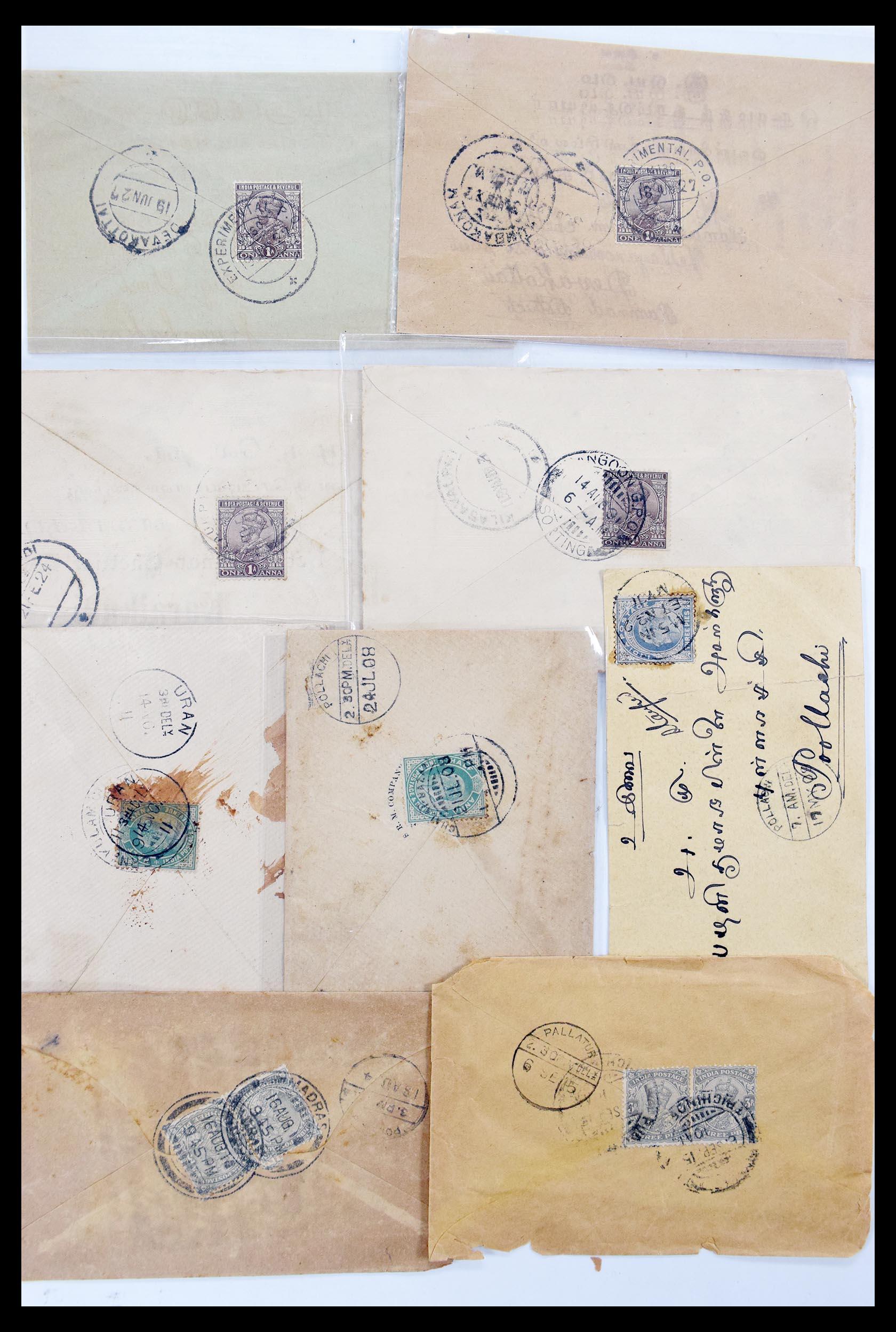 30386 028 - 30386 India covers 1900-1950.