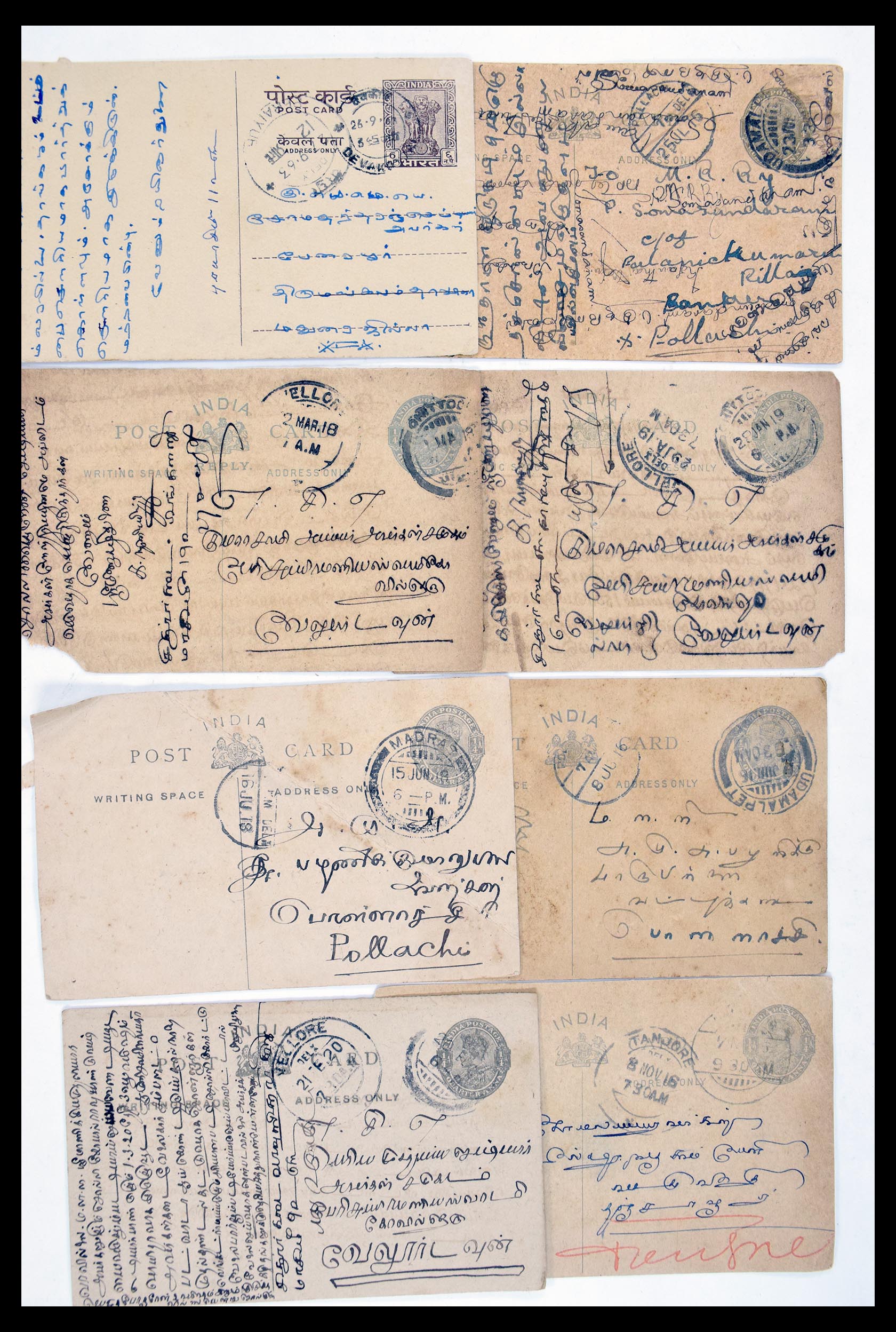 30386 030 - 30386 India brieven 1900-1950.